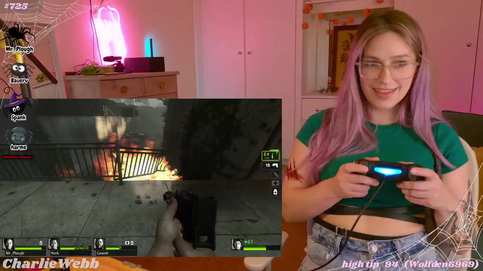 Gallery image thumbnail from CharlieWebb's myfreecams stream on, 10/05/2025, 06:46 image 1 of 20