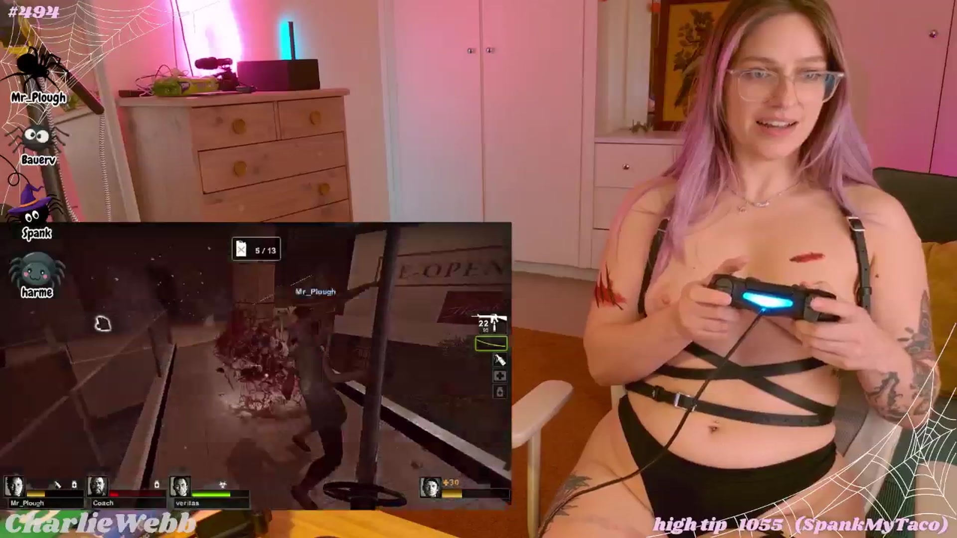 Gallery image thumbnail from CharlieWebb's myfreecams stream on, 10/05/2025, 07:56 image 8 of 20