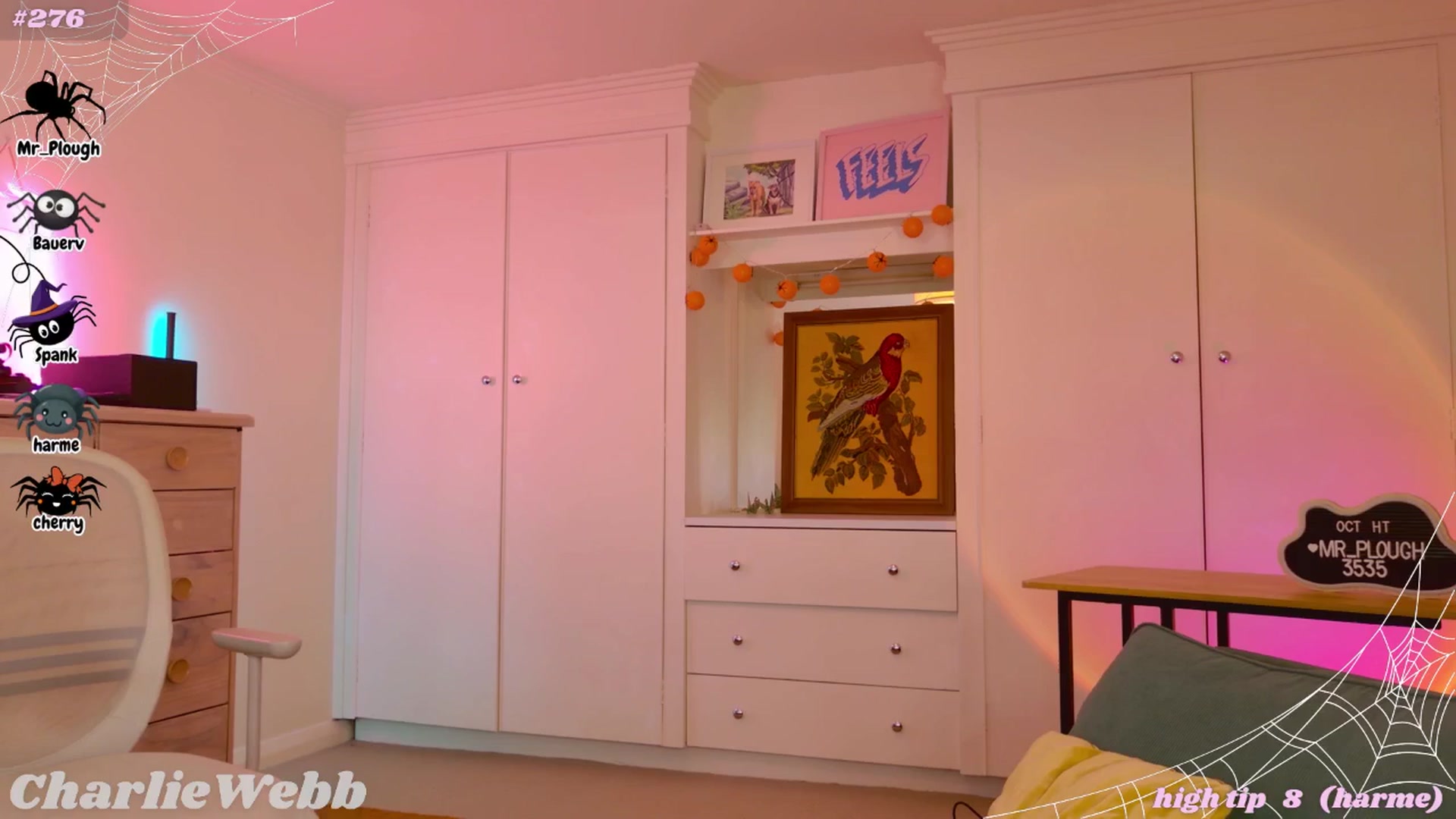 Gallery image thumbnail from CharlieWebb's myfreecams stream on, 10/13/2025, 02:33 image 2 of 20