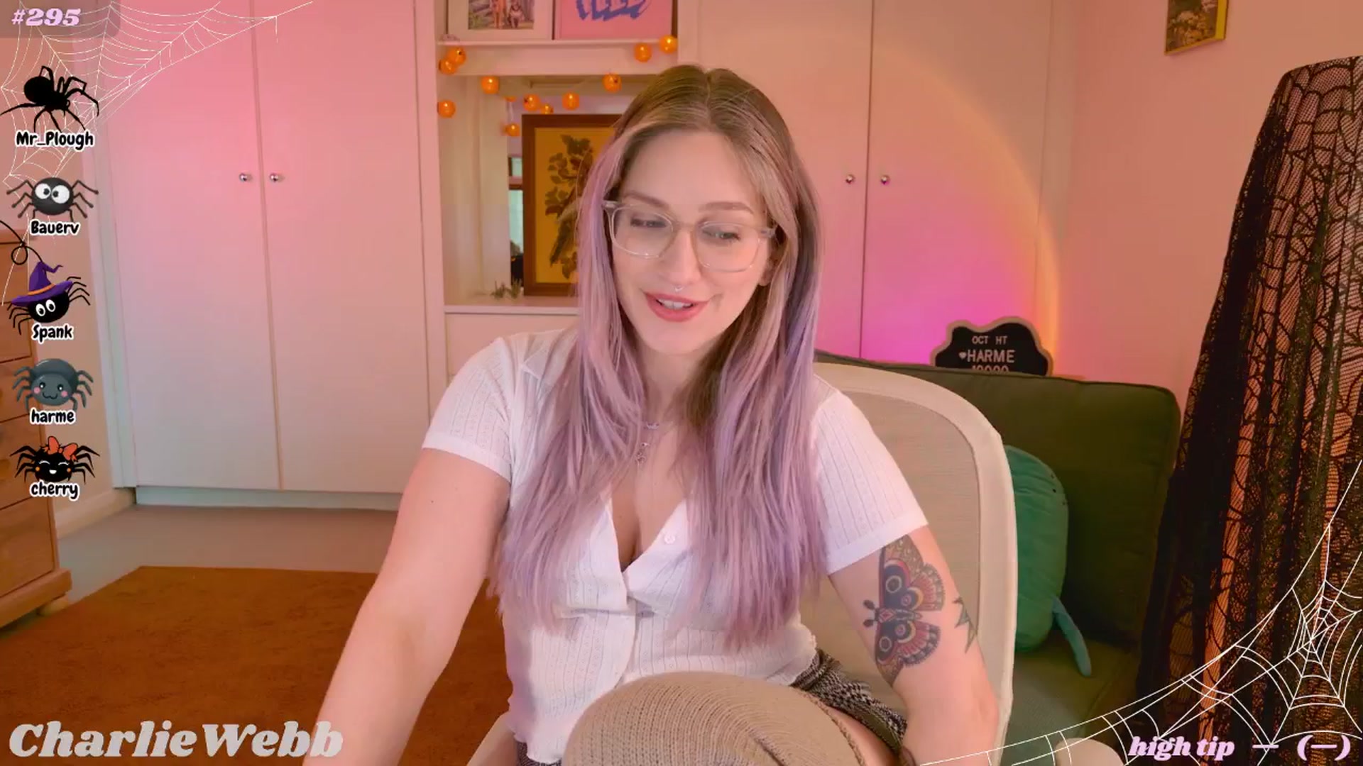 Gallery image thumbnail from CharlieWebb's myfreecams stream on, 10/14/2025, 07:34 image 1 of 20