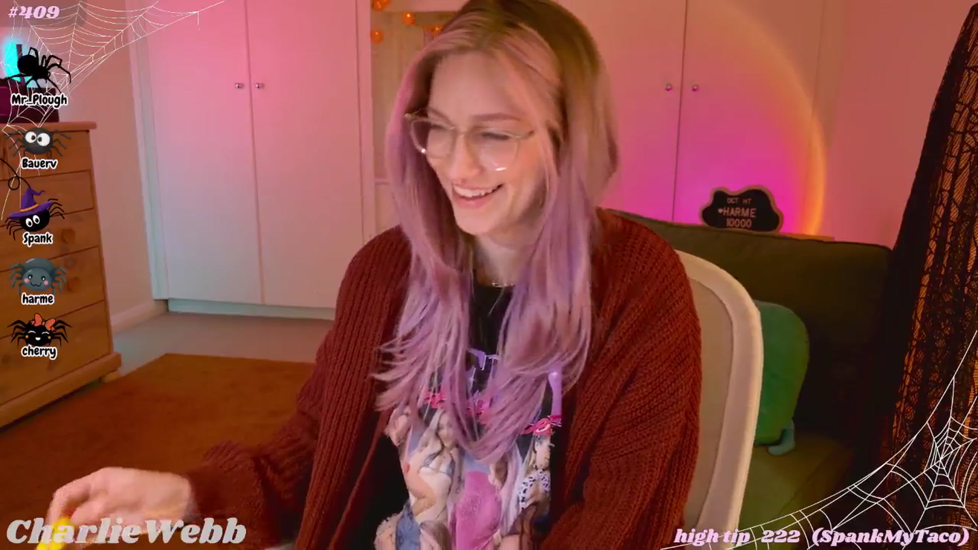 Gallery image thumbnail from CharlieWebb's myfreecams stream on, 10/19/2025, 08:52 image 18 of 20