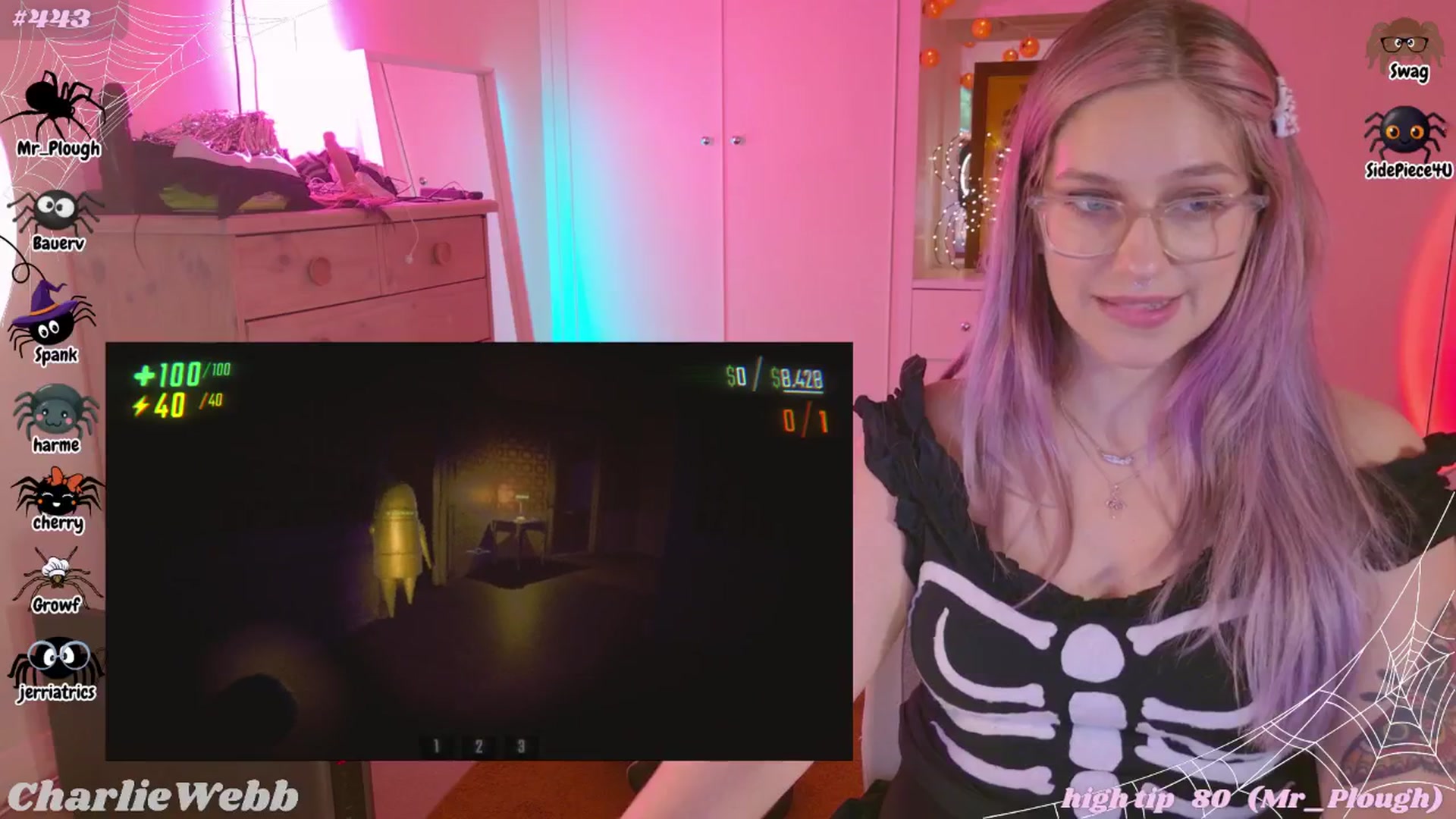 Gallery image thumbnail from CharlieWebb's myfreecams stream on, 10/26/2025, 08:54 image 4 of 20