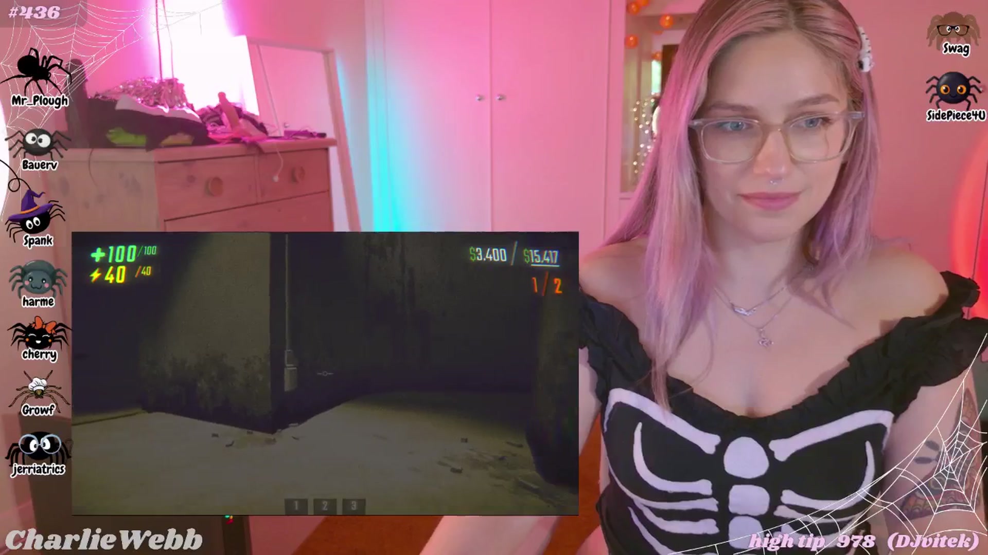 Gallery image thumbnail from CharlieWebb's myfreecams stream on, 10/26/2025, 08:54 image 8 of 20