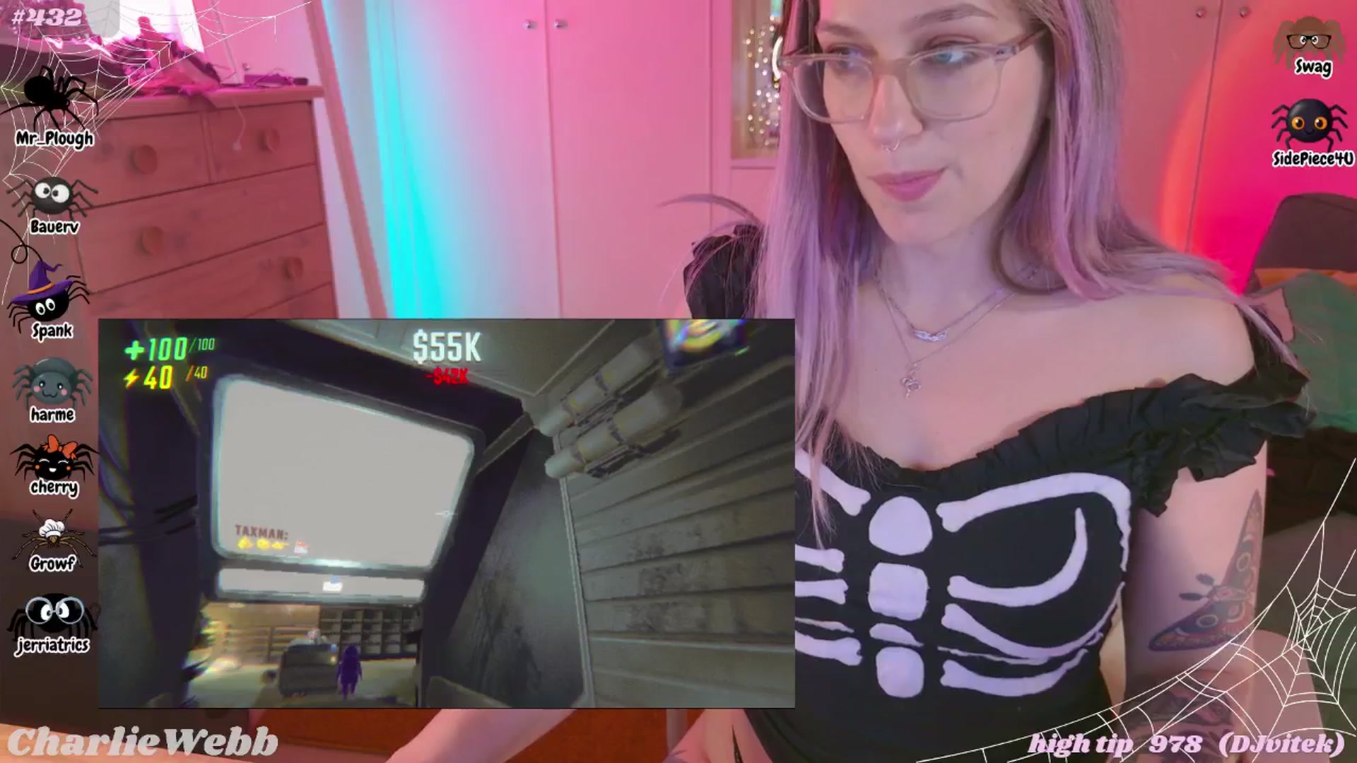 Gallery image thumbnail from CharlieWebb's myfreecams stream on, 10/26/2025, 08:54 image 10 of 20