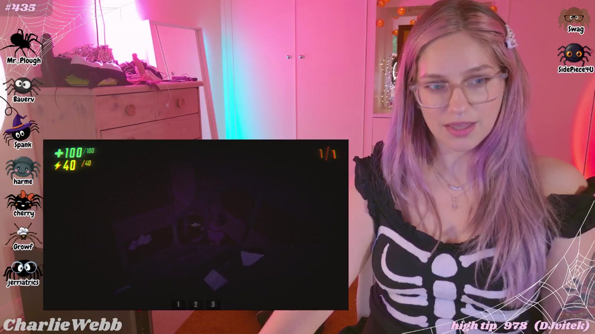 Gallery image thumbnail from CharlieWebb's myfreecams stream on, 10/26/2025, 08:54 image 5 of 20
