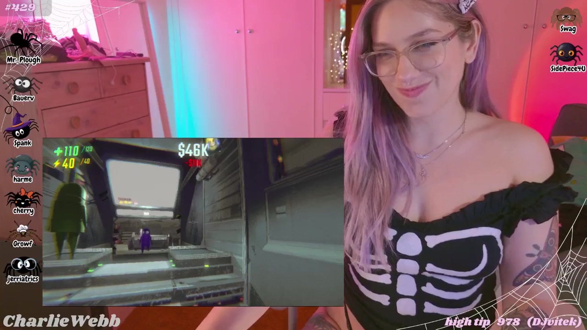 Gallery image thumbnail from CharlieWebb's myfreecams stream on, 10/26/2025, 08:54 image 13 of 20