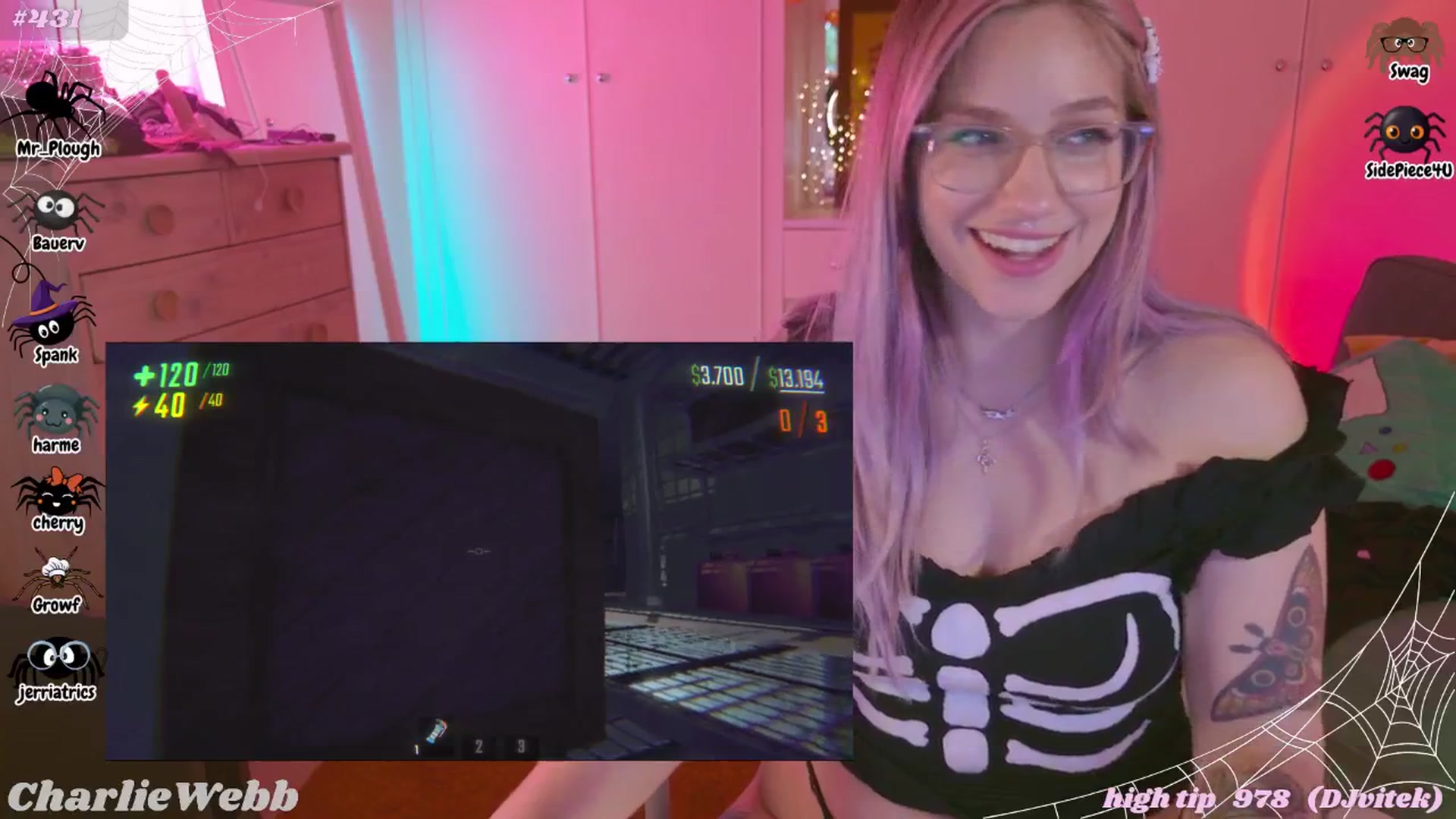 Gallery image thumbnail from CharlieWebb's myfreecams stream on, 10/26/2025, 08:54 image 11 of 20