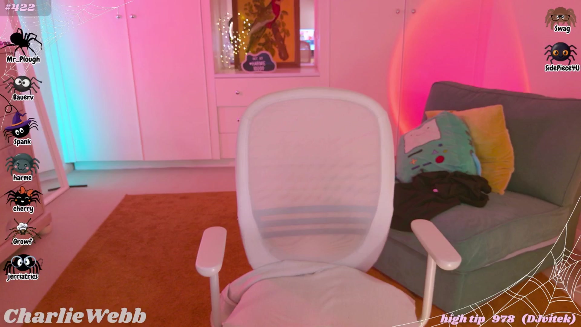 Gallery image thumbnail from CharlieWebb's myfreecams stream on, 10/26/2025, 09:15 image 3 of 20