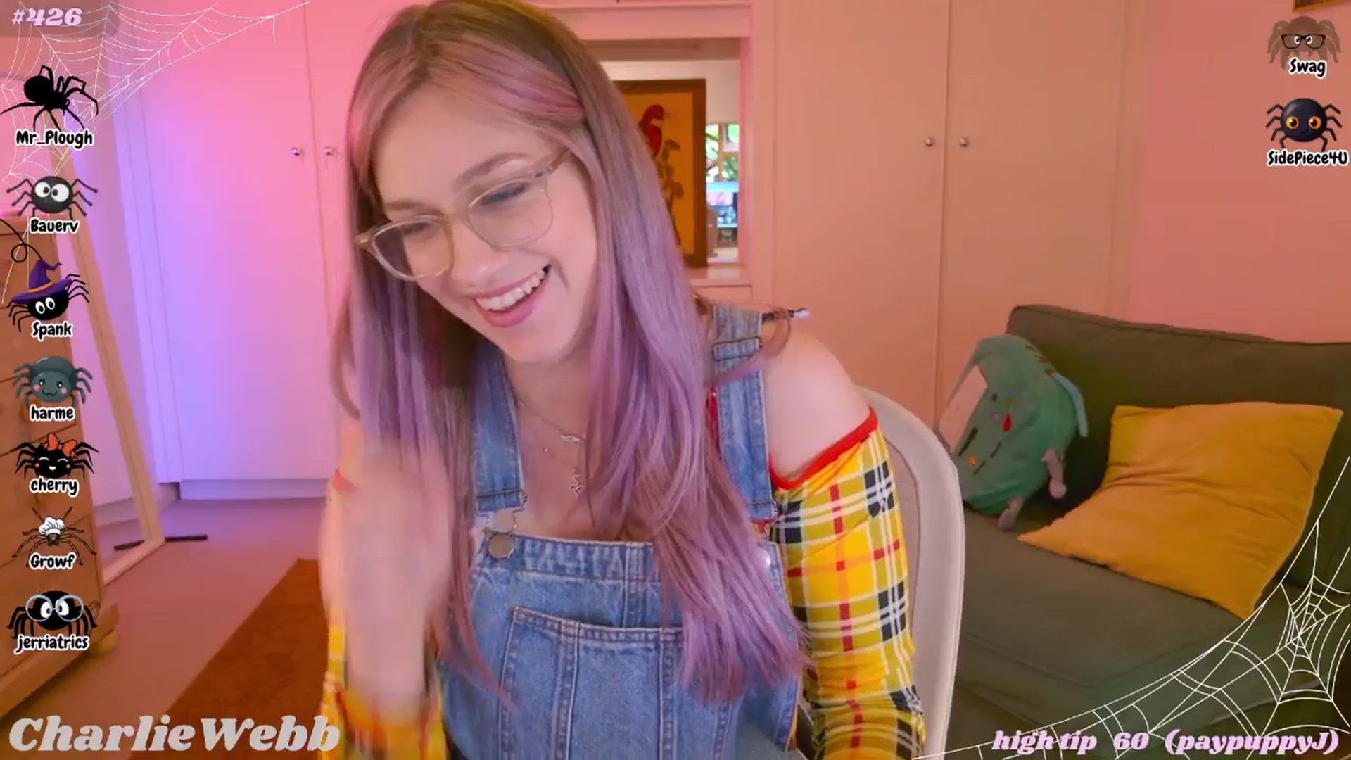 Gallery image thumbnail from CharlieWebb's myfreecams stream on, 10/31/2025, 06:33 image 6 of 20