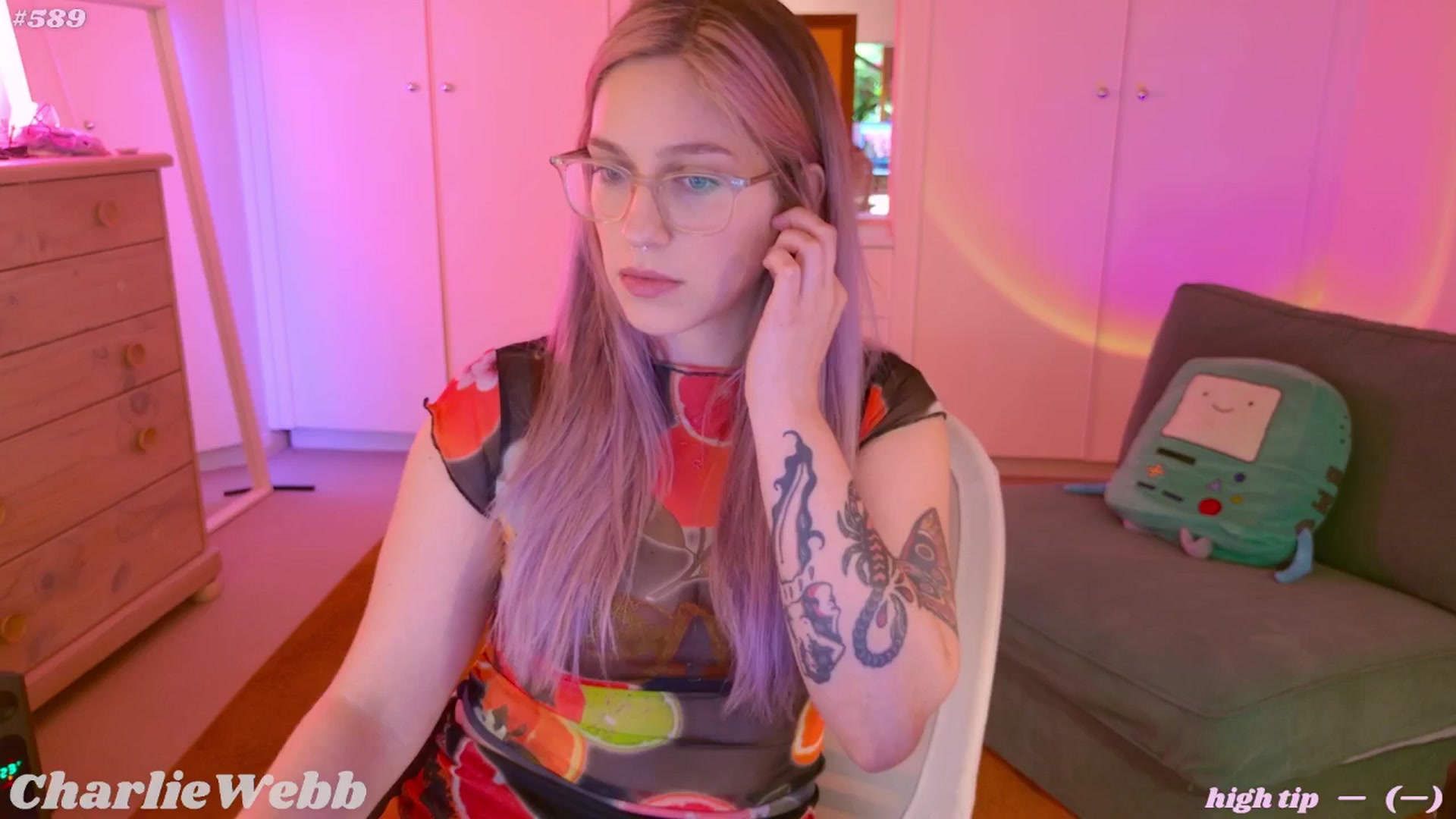 Gallery image thumbnail from CharlieWebb's myfreecams stream on, 11/04/2025, 08:14 image 1 of 20