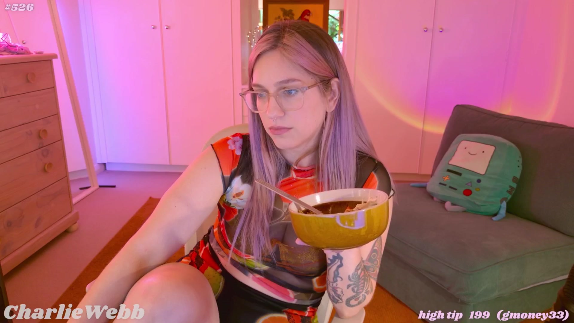 Gallery image thumbnail from CharlieWebb's myfreecams stream on, 11/04/2025, 08:14 image 9 of 20