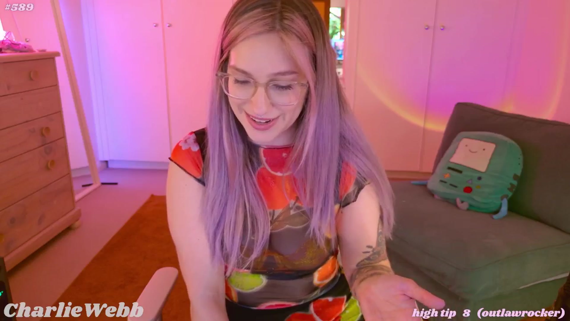 Gallery image thumbnail from CharlieWebb's myfreecams stream on, 11/04/2025, 08:14 image 3 of 20