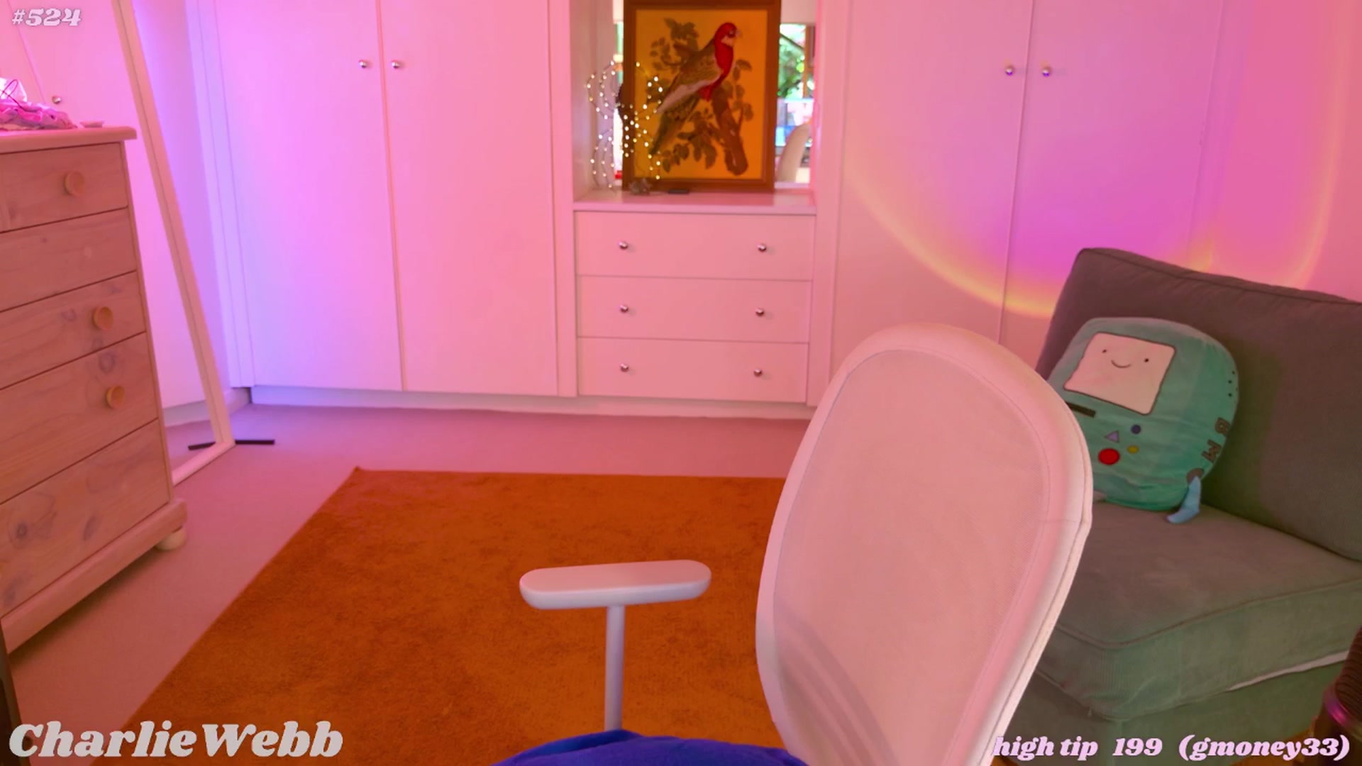 Gallery image thumbnail from CharlieWebb's myfreecams stream on, 11/04/2025, 08:14 image 8 of 20