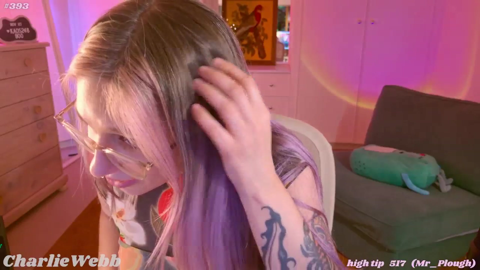 Gallery image thumbnail from CharlieWebb's myfreecams stream on, 11/04/2025, 09:19 image 3 of 20