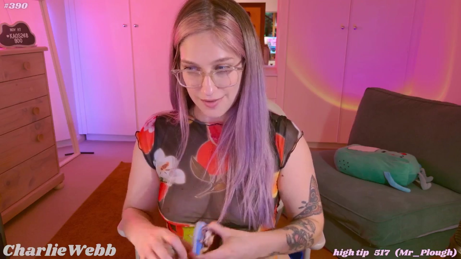Gallery image thumbnail from CharlieWebb's myfreecams stream on, 11/04/2025, 09:19 image 5 of 20
