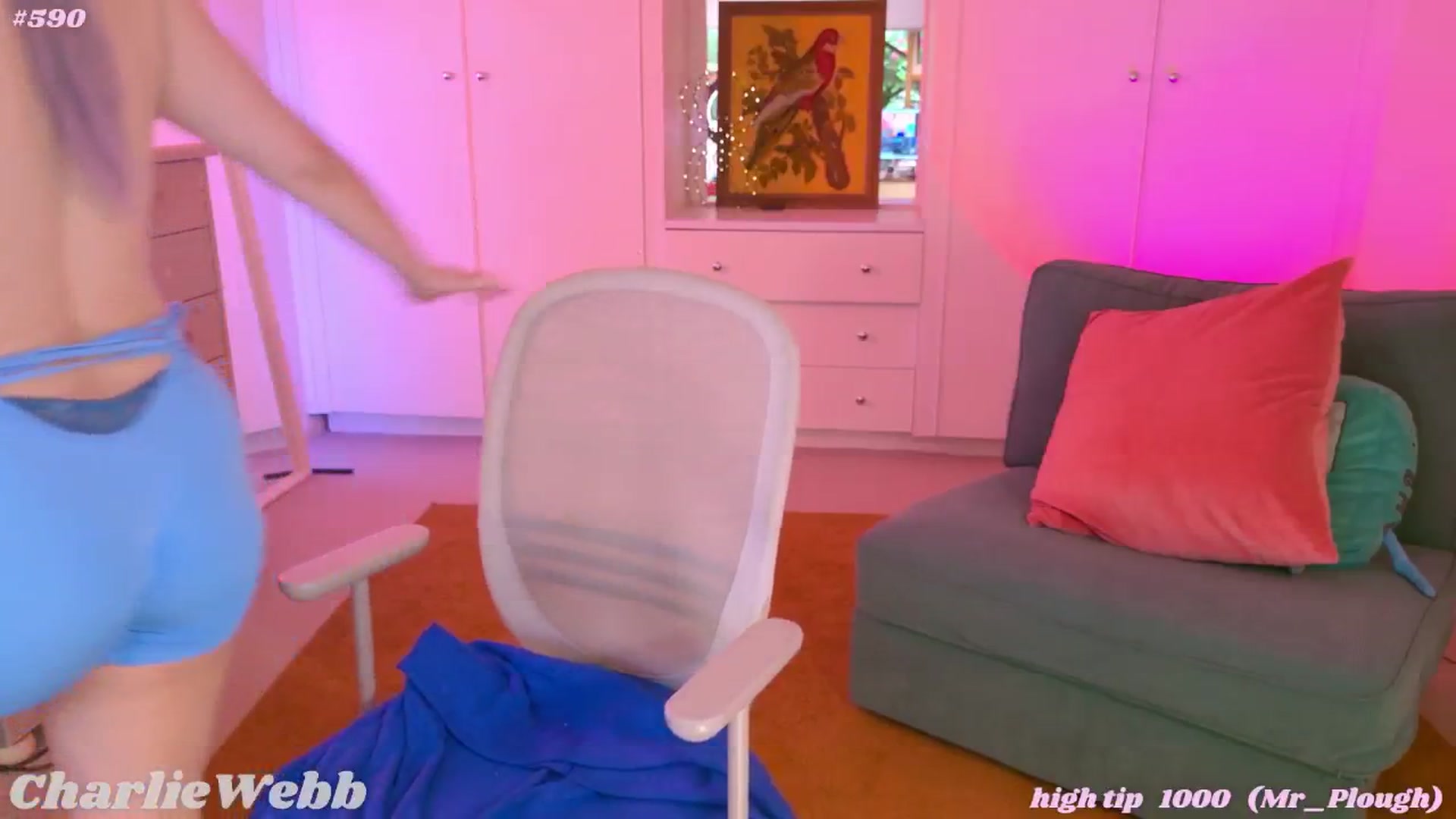 Gallery image thumbnail from CharlieWebb's myfreecams stream on, 11/09/2025, 08:29 image 13 of 20