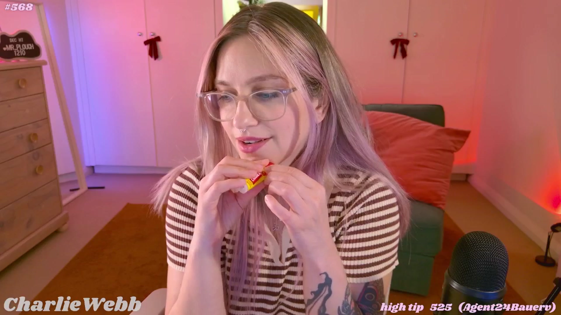 Gallery image thumbnail from CharlieWebb's myfreecams stream on, 12/11/2025, 06:06 image 4 of 20