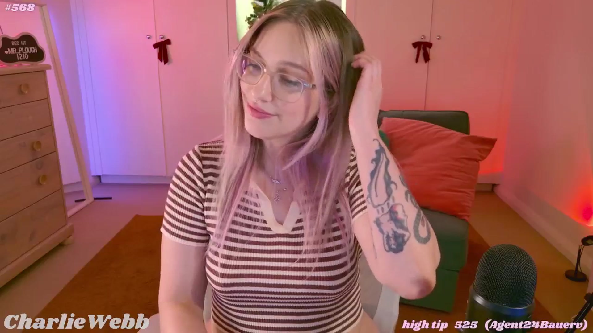 Gallery image thumbnail from CharlieWebb's myfreecams stream on, 12/11/2025, 06:06 image 5 of 20