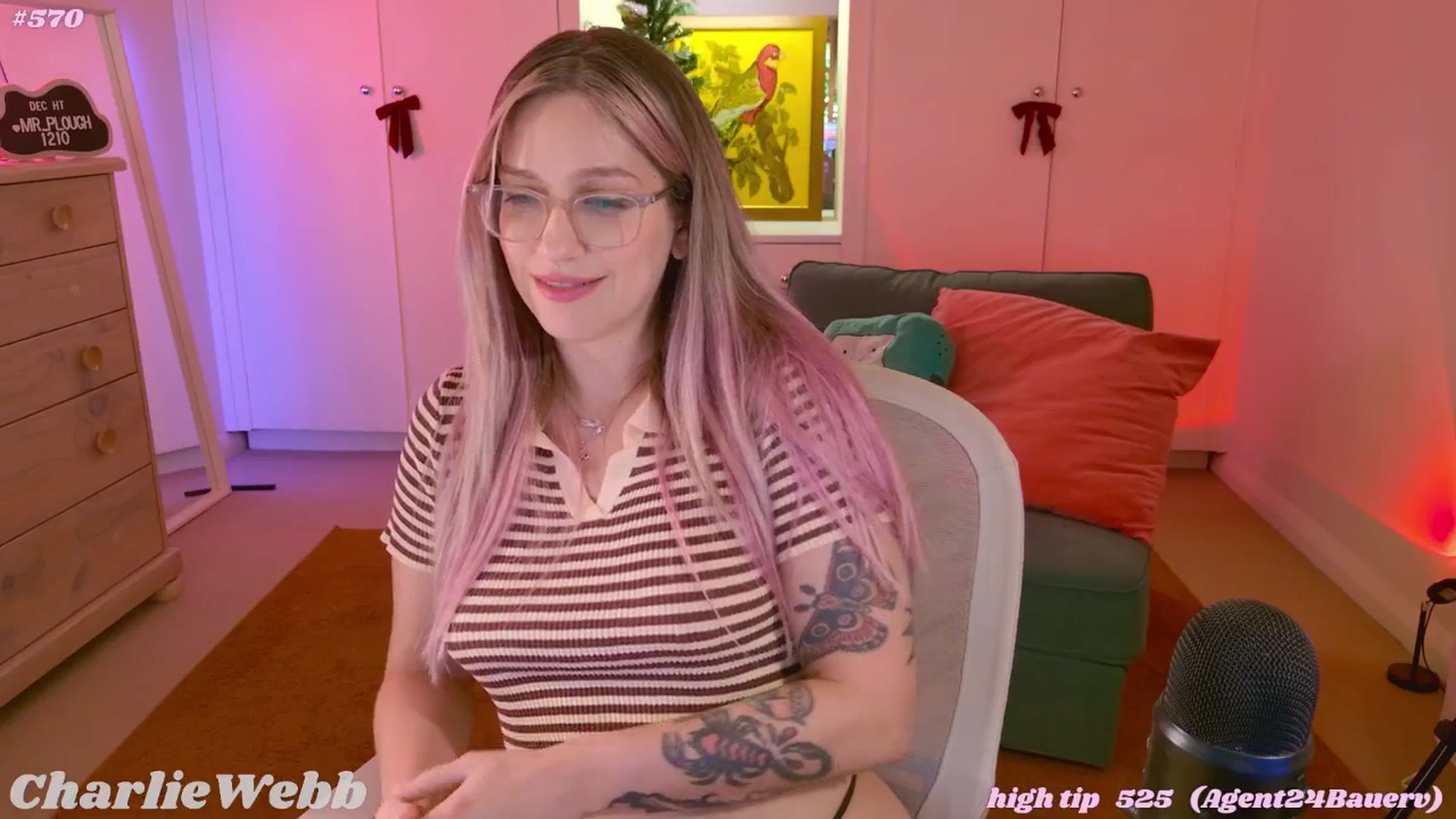 Gallery image thumbnail from CharlieWebb's myfreecams stream on, 12/11/2025, 06:06 image 14 of 20