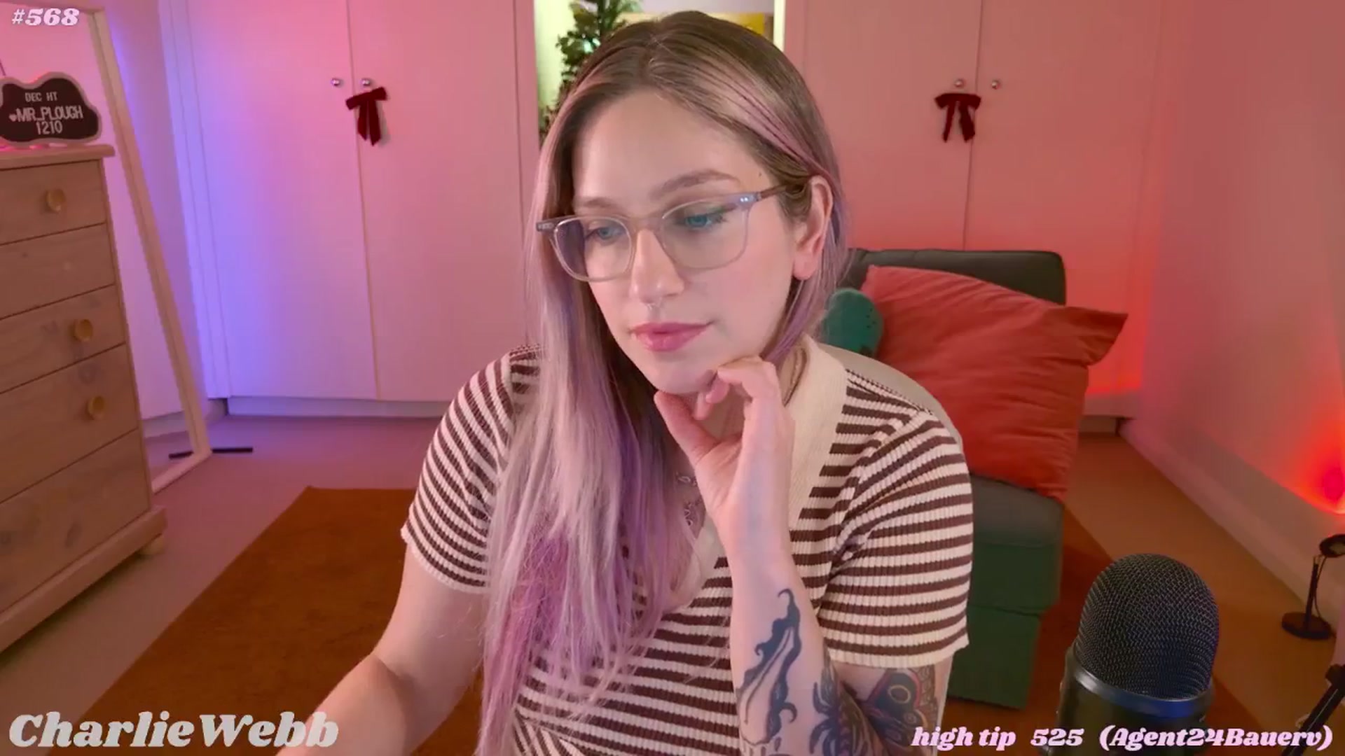 Gallery image thumbnail from CharlieWebb's myfreecams stream on, 12/11/2025, 06:06 image 6 of 20