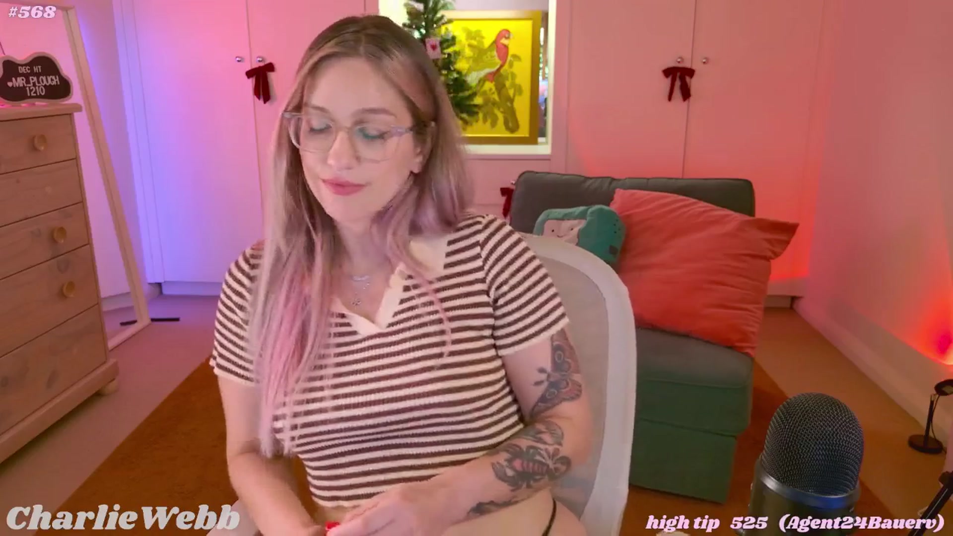 Gallery image thumbnail from CharlieWebb's myfreecams stream on, 12/11/2025, 06:06 image 9 of 20