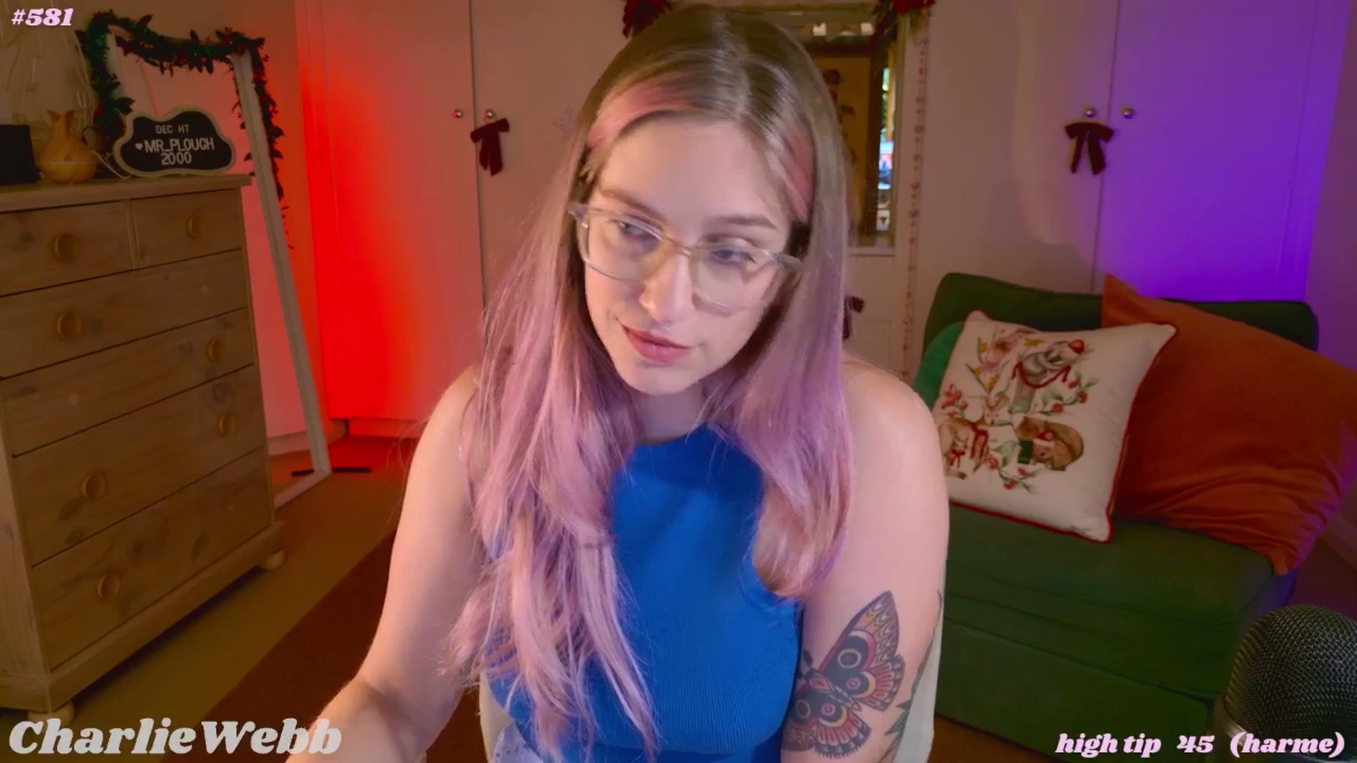 Gallery image thumbnail from CharlieWebb's myfreecams stream on, 12/28/2025, 09:30 image 11 of 20