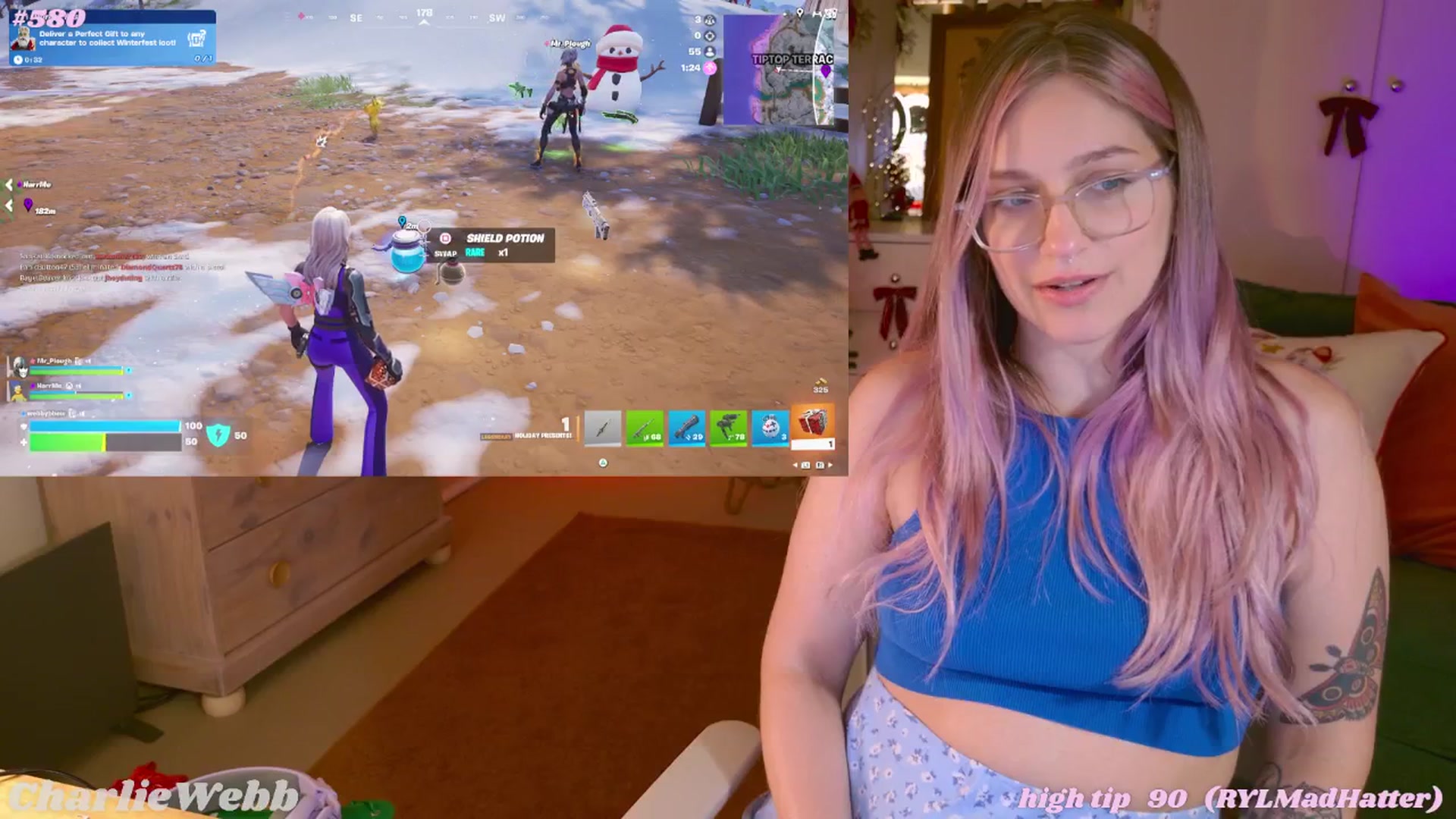 Gallery image thumbnail from CharlieWebb's myfreecams stream on, 12/28/2025, 12:07 image 3 of 20