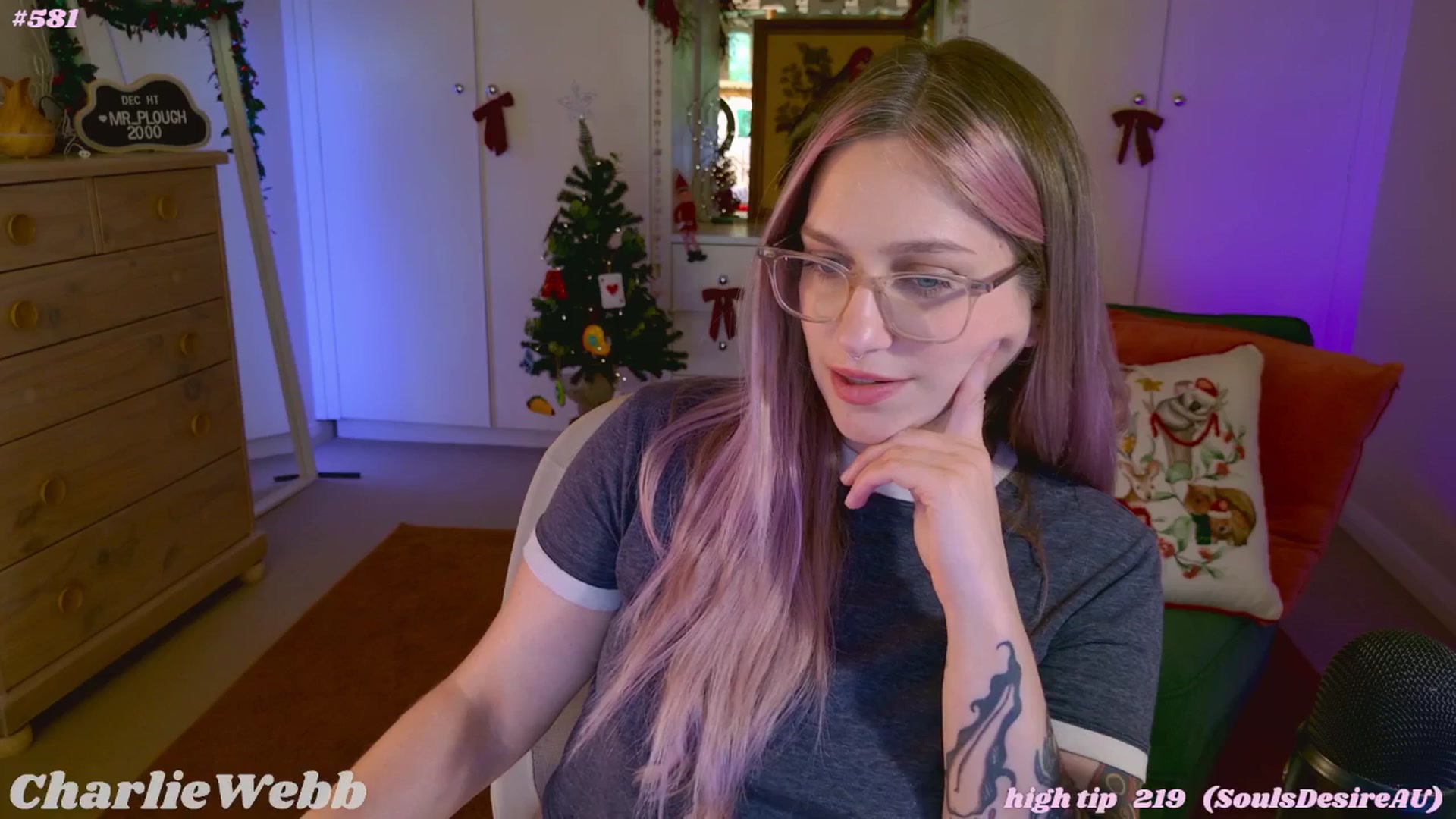 Gallery image thumbnail from CharlieWebb's myfreecams stream on, 12/30/2025, 04:43 image 18 of 20