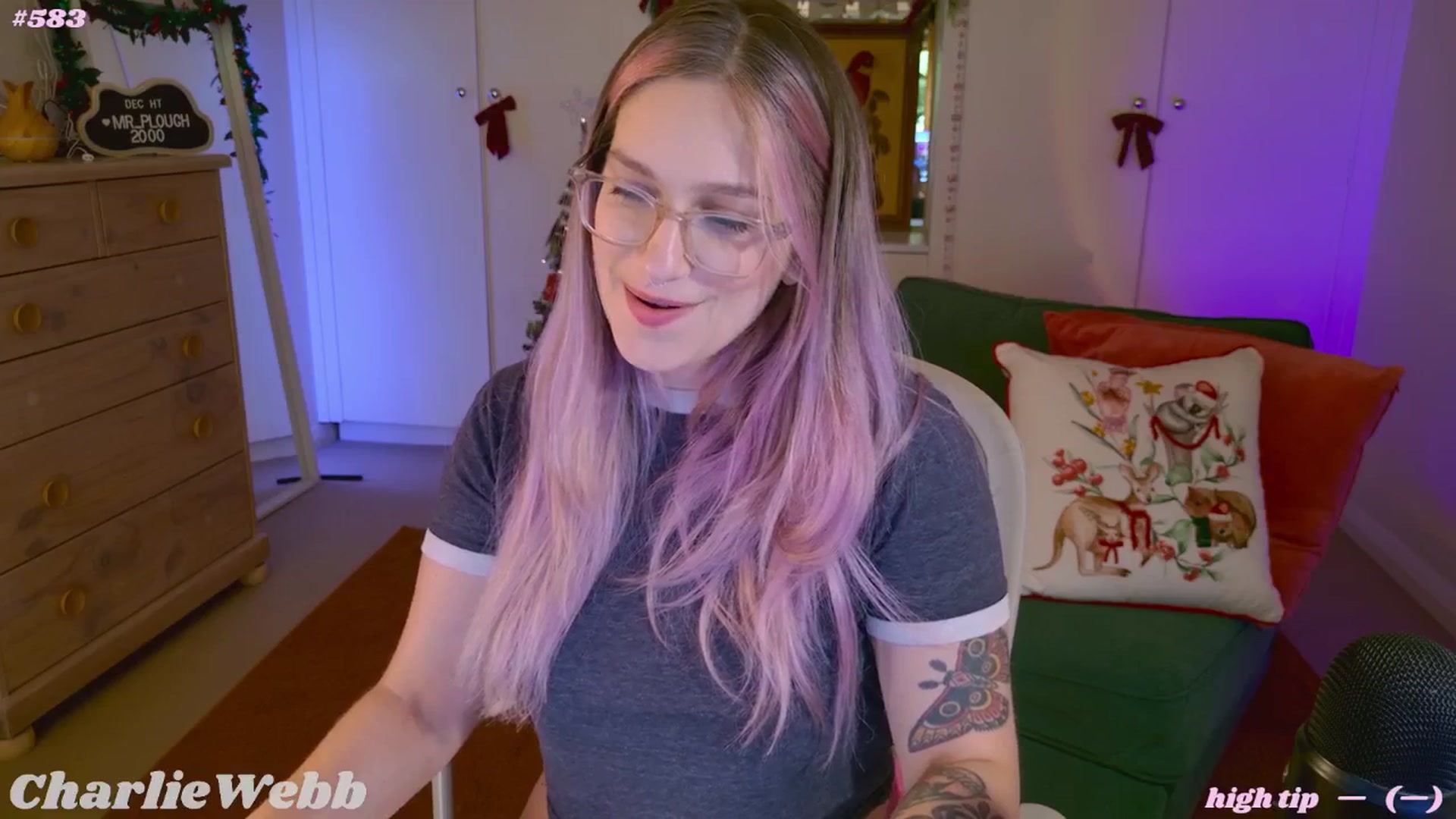 Gallery image thumbnail from CharlieWebb's myfreecams stream on, 12/30/2025, 04:43 image 2 of 20