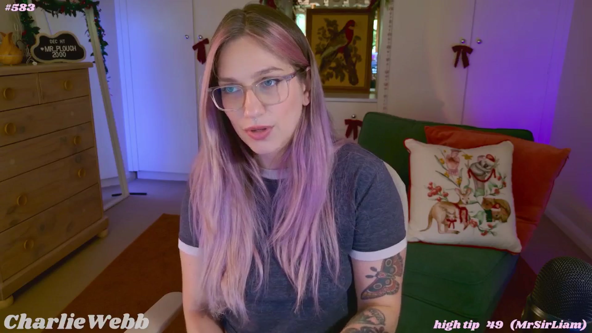 Gallery image thumbnail from CharlieWebb's myfreecams stream on, 12/30/2025, 04:43 image 9 of 20