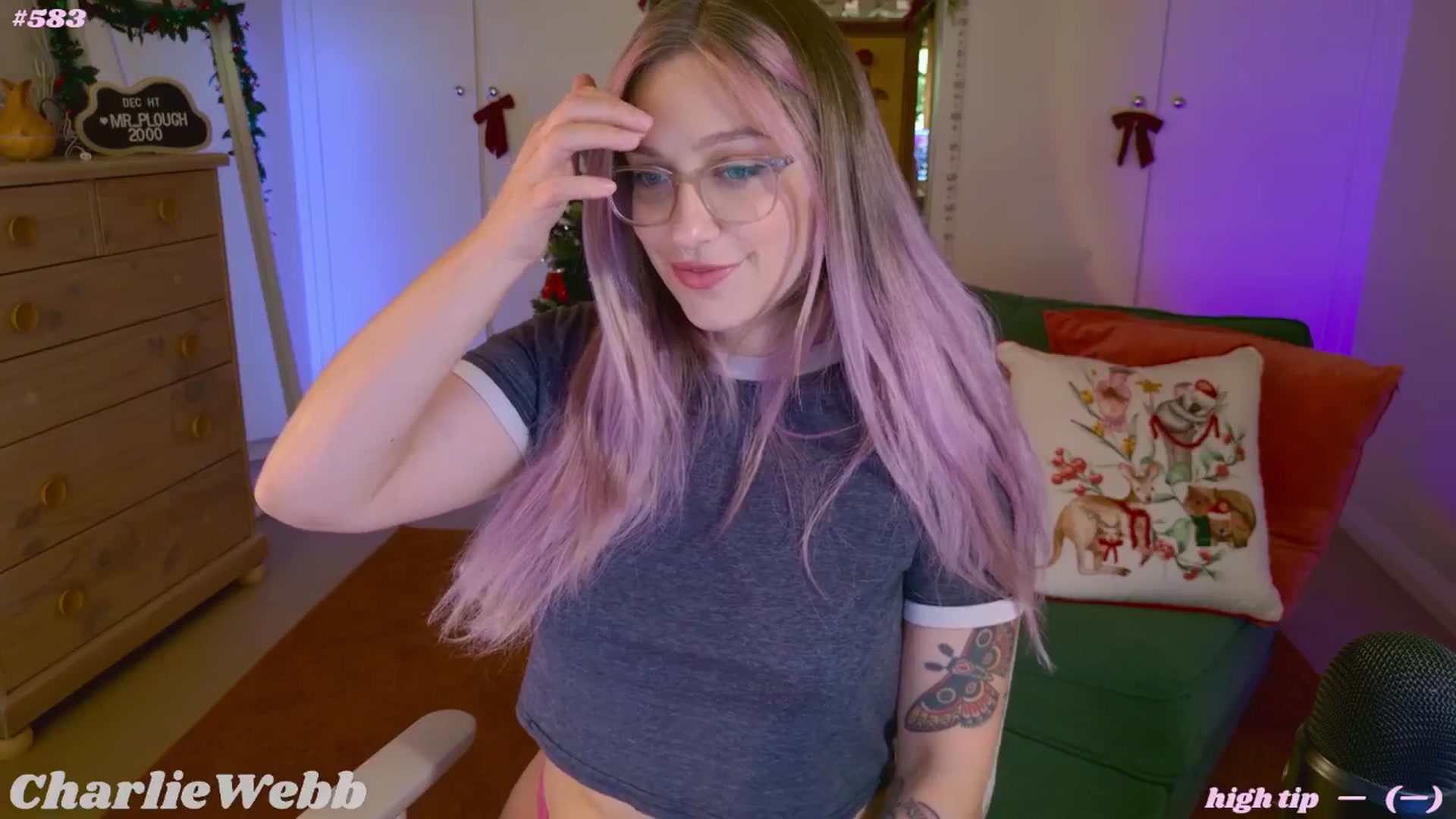 Gallery image thumbnail from CharlieWebb's myfreecams stream on, 12/30/2025, 04:43 image 7 of 20