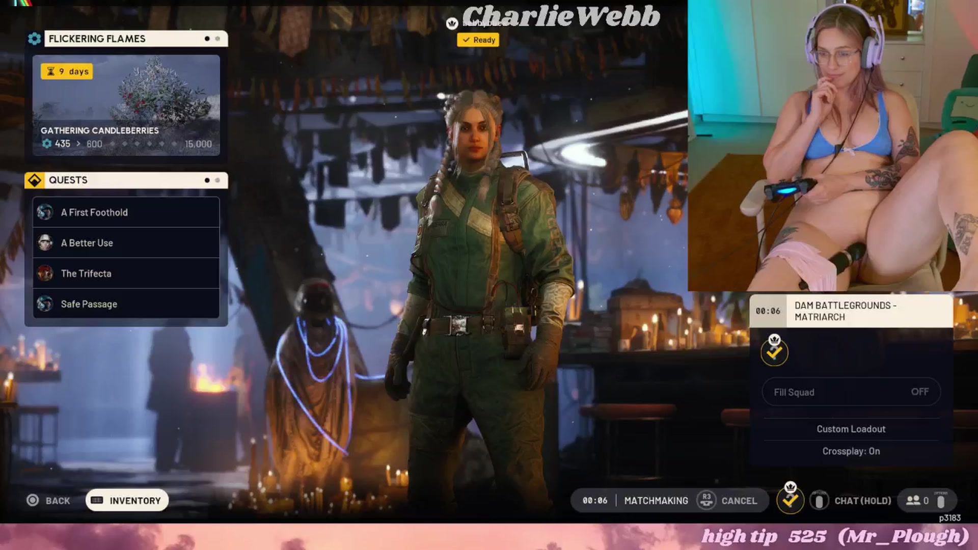 Gallery image thumbnail from CharlieWebb's myfreecams stream on, 01/04/2026, 08:12 image 8 of 20