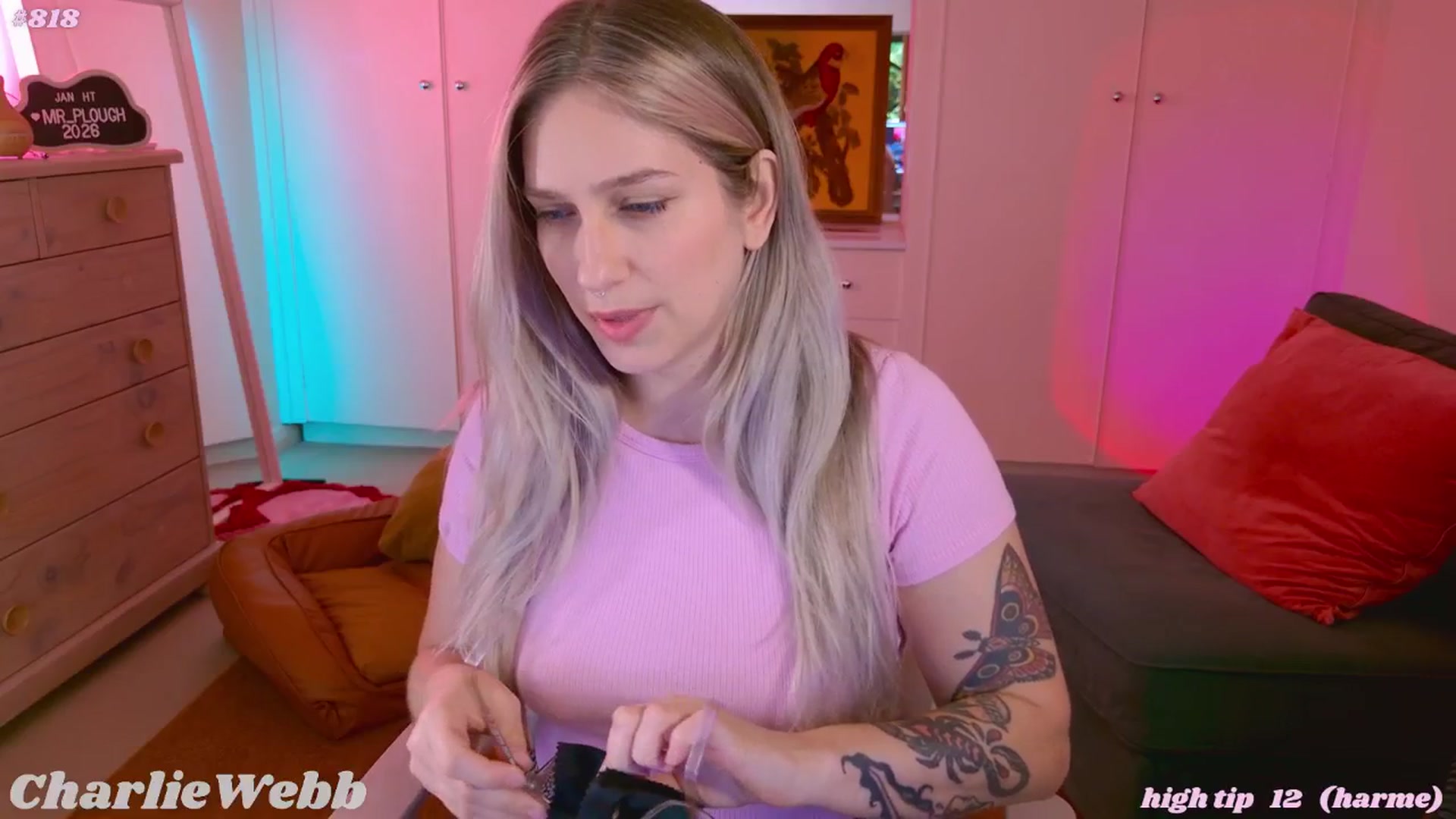 Gallery image thumbnail from CharlieWebb's myfreecams stream on, 01/11/2026, 12:12 image 2 of 20