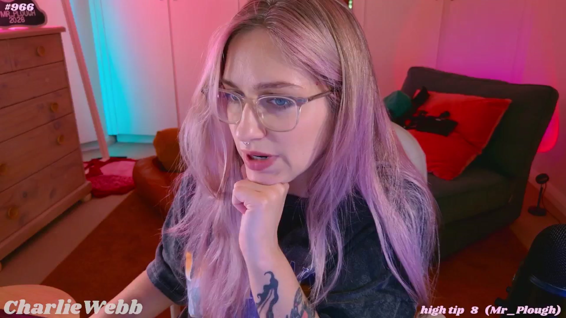 Gallery image thumbnail from CharlieWebb's myfreecams stream on, 01/29/2026, 08:04 image 1 of 20
