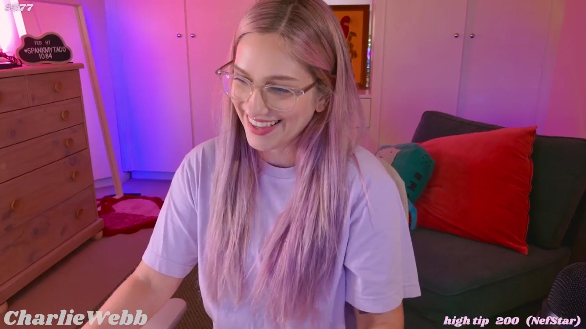 Gallery image thumbnail from CharlieWebb's myfreecams stream on, 02/10/2026, 08:27 image 2 of 20