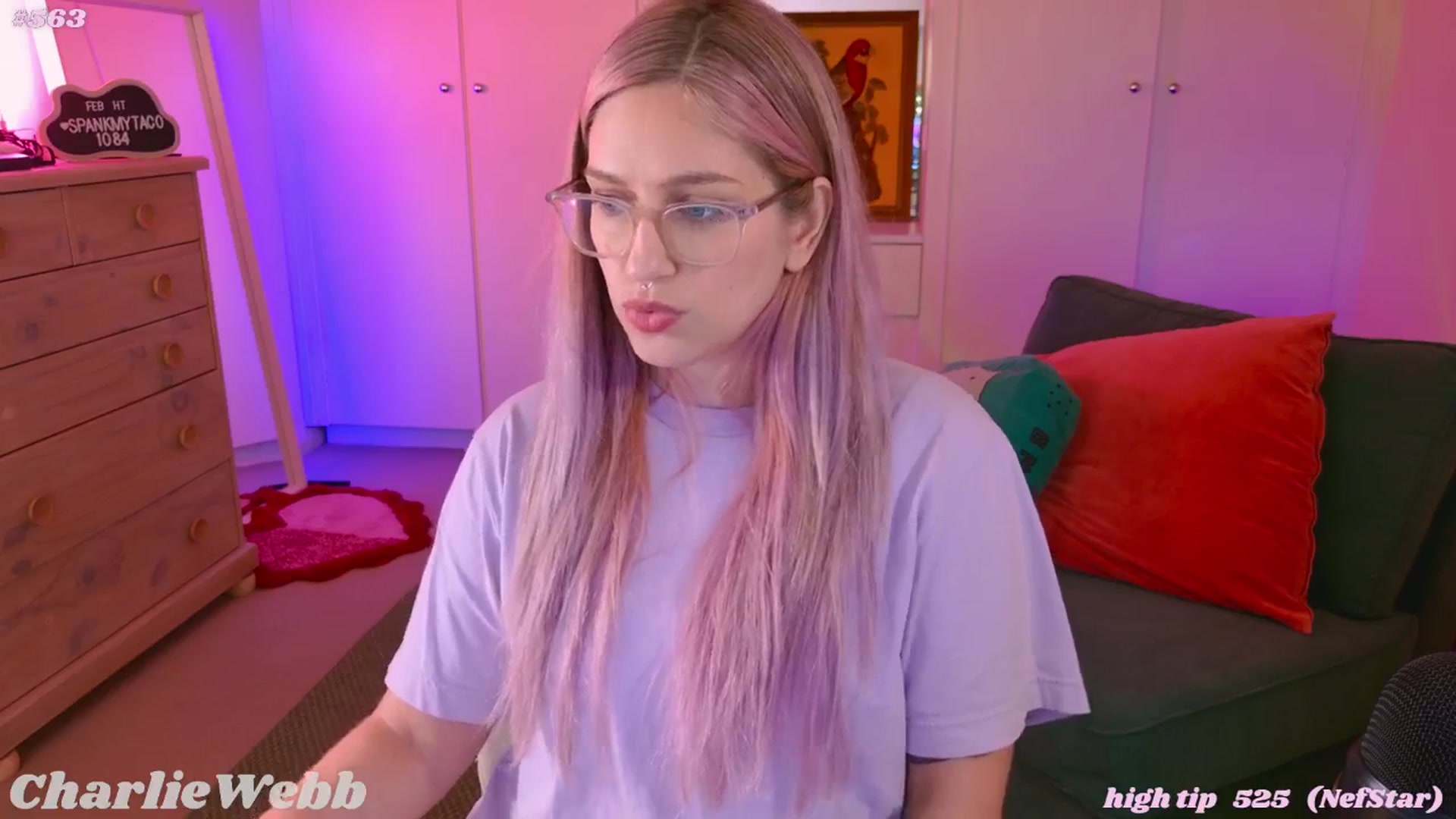 Gallery image thumbnail from CharlieWebb's myfreecams stream on, 02/10/2026, 08:27 image 3 of 20