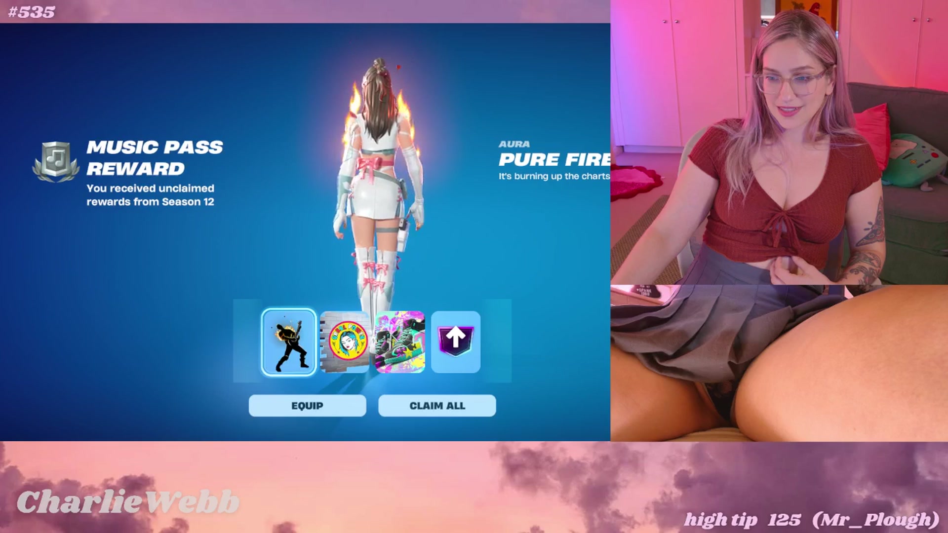 Gallery image thumbnail from CharlieWebb's myfreecams stream on, 02/22/2026, 10:23 image 4 of 20