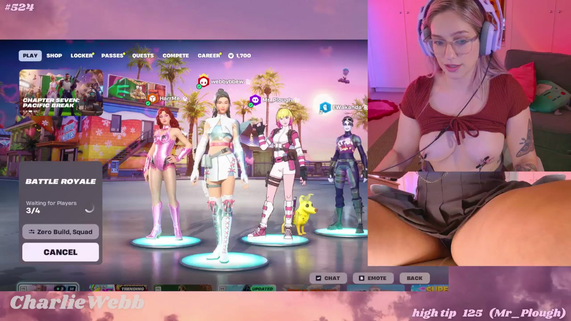 Gallery image thumbnail from CharlieWebb's myfreecams stream on, 02/22/2026, 10:23 image 10 of 20