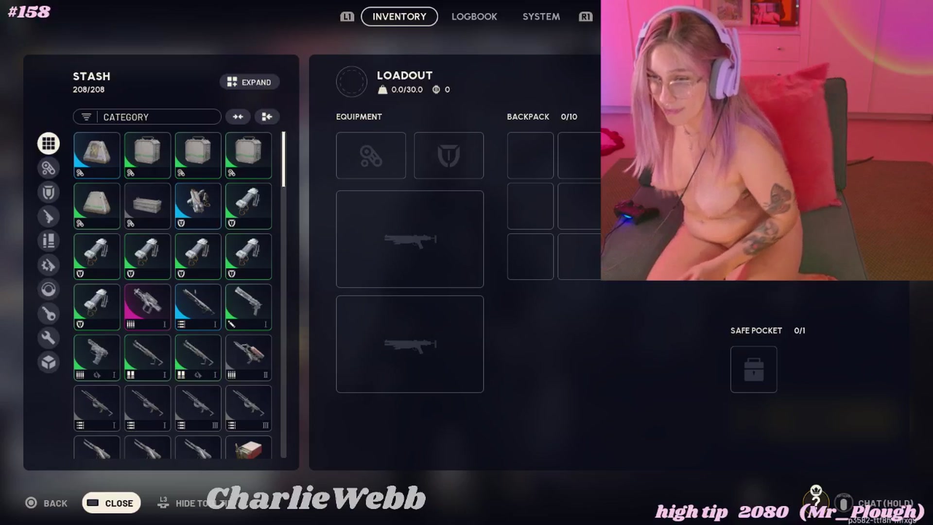 Gallery image thumbnail from CharlieWebb's myfreecams stream on, 03/01/2026, 09:47 image 8 of 20