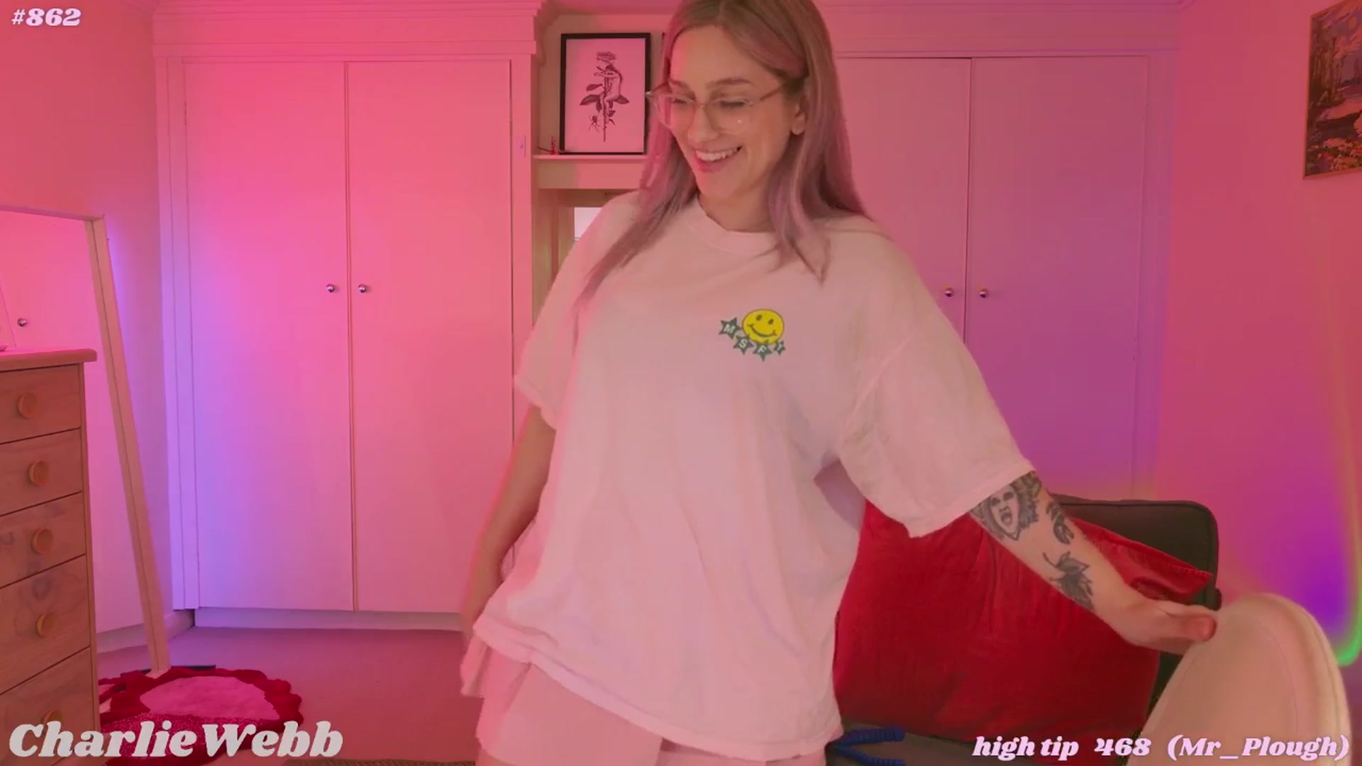 Gallery image thumbnail from CharlieWebb's myfreecams stream on, 03/10/2026, 09:10 image 8 of 20