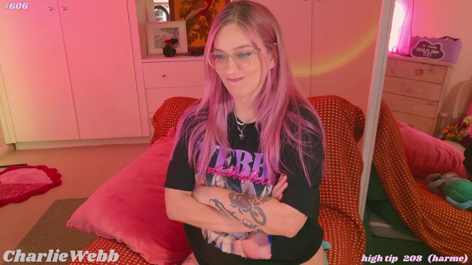 Gallery image thumbnail from CharlieWebb's myfreecams stream on, 03/19/2026, 08:06 image 4 of 20