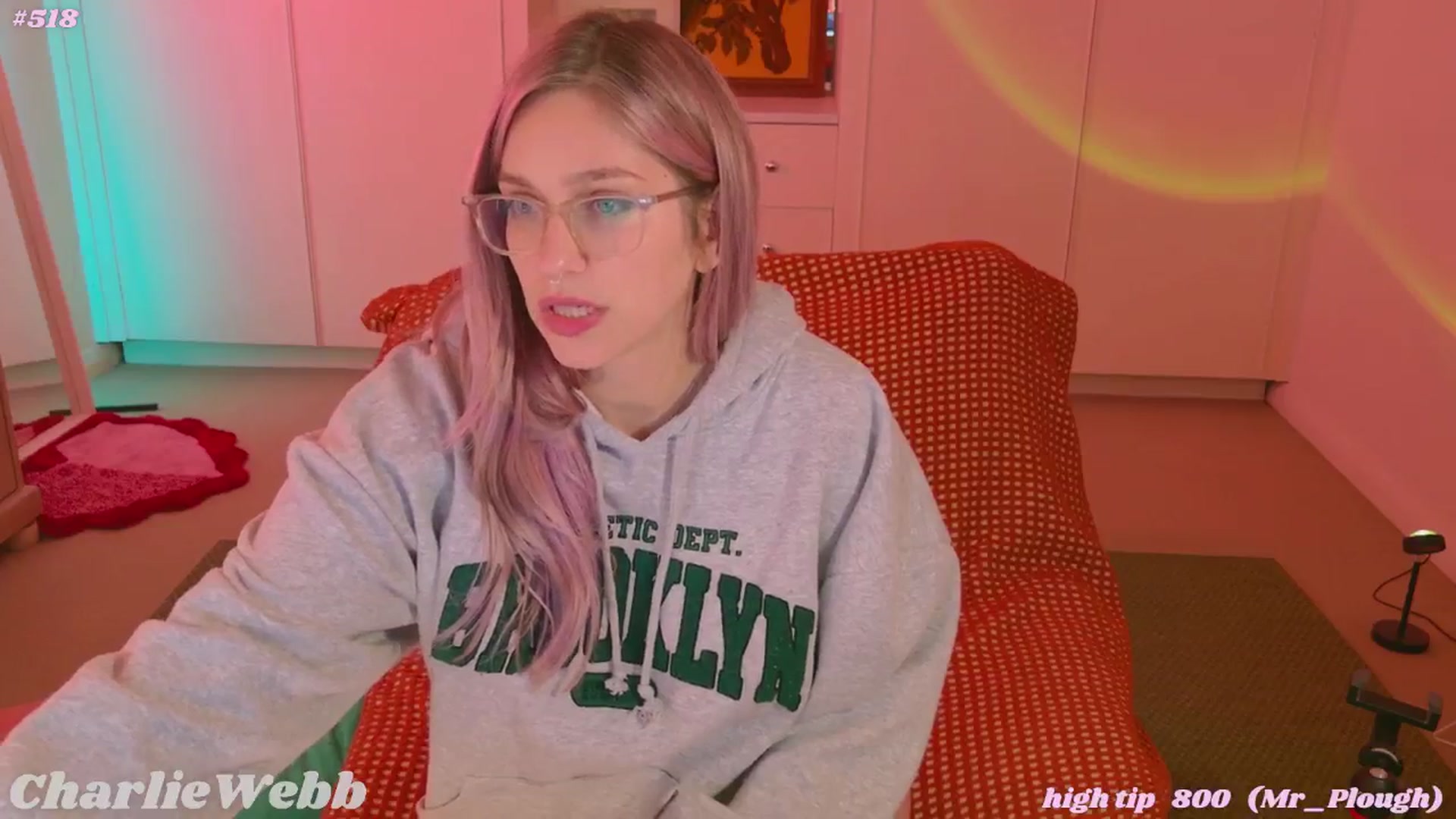 Gallery image thumbnail from CharlieWebb's myfreecams stream on, 03/27/2026, 08:48 image 12 of 20