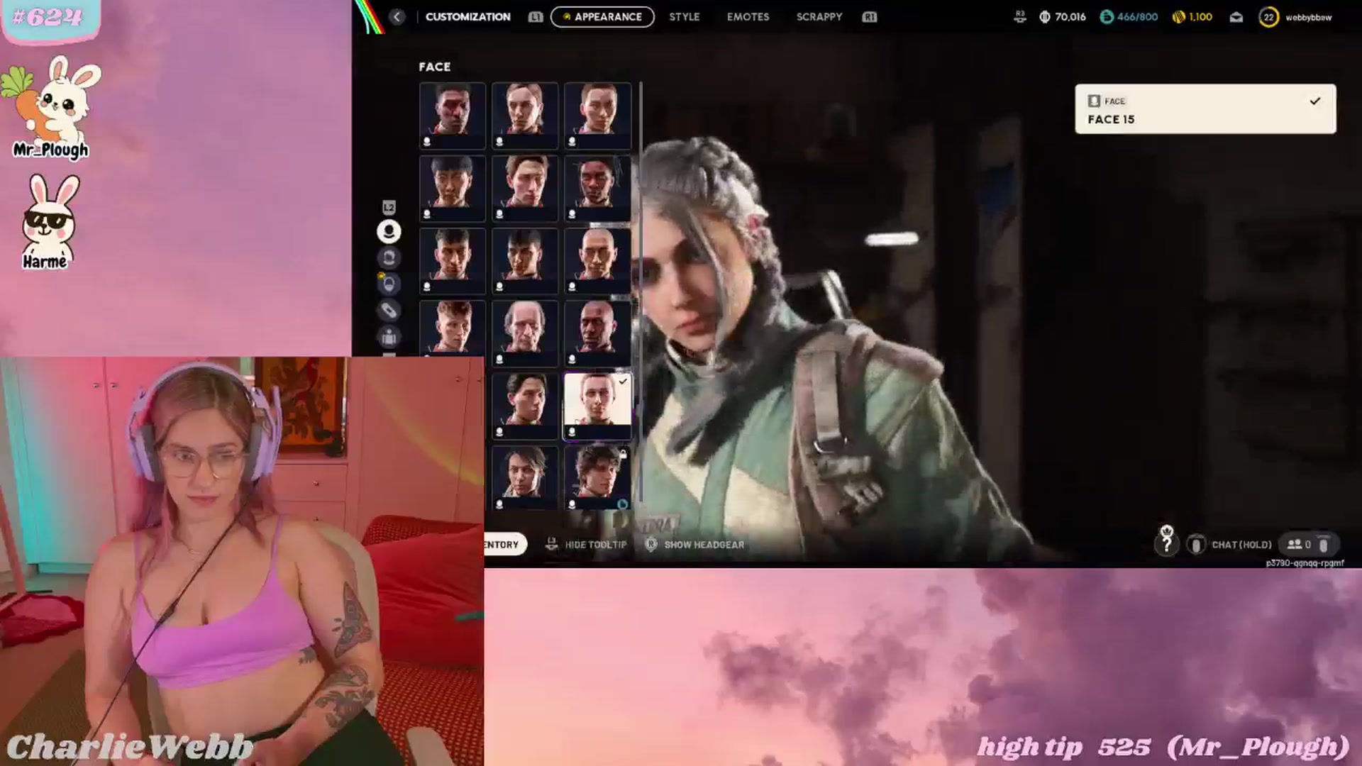 Gallery image thumbnail from CharlieWebb's myfreecams stream on, 04/02/2026, 08:50 image 16 of 20