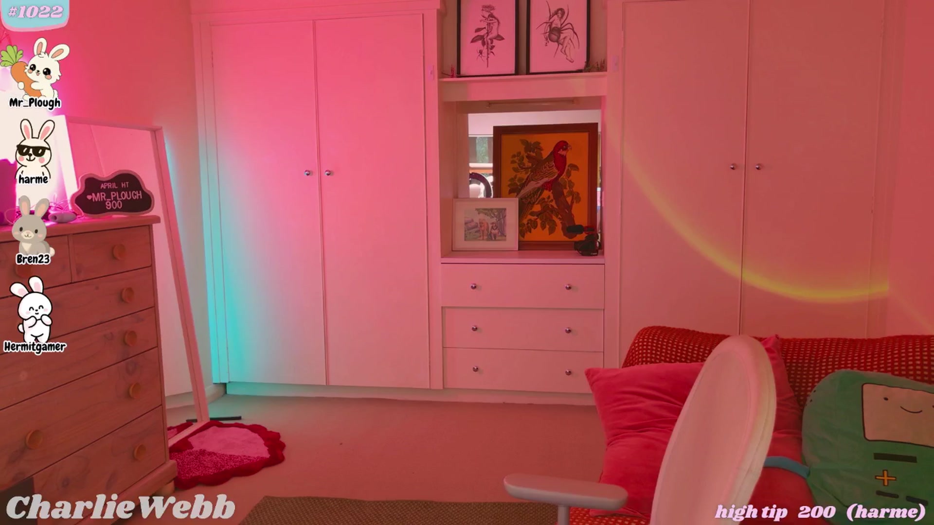 Gallery image thumbnail from CharlieWebb's myfreecams stream on, 04/07/2026, 09:30 image 9 of 20
