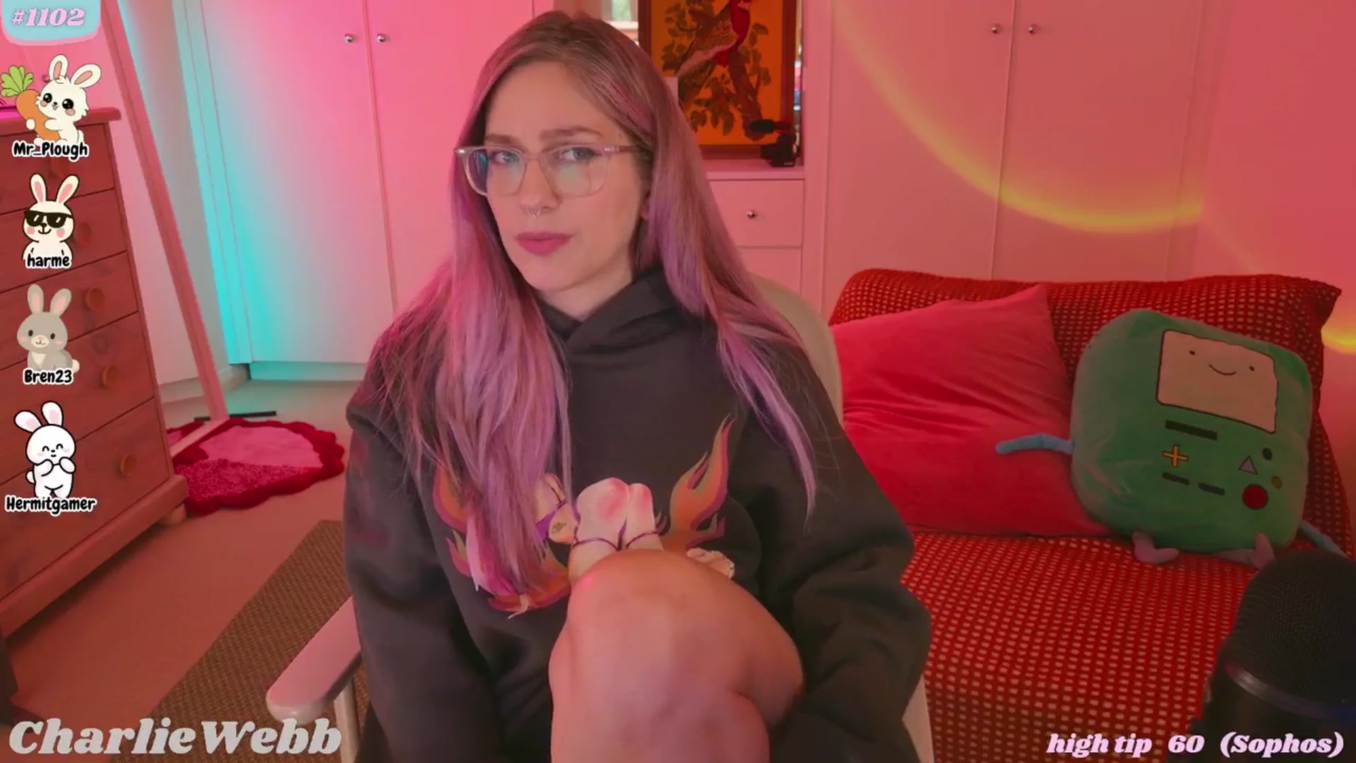 Gallery image thumbnail from CharlieWebb's myfreecams stream on, 04/07/2026, 09:30 image 2 of 20