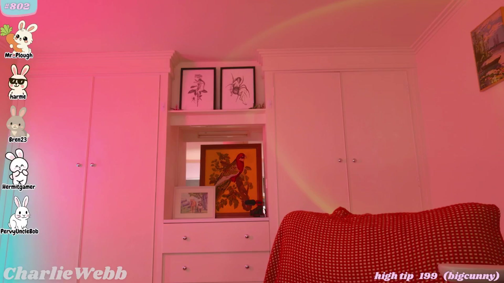 Gallery image thumbnail from CharlieWebb's myfreecams stream on, 04/09/2026, 09:25 image 8 of 20