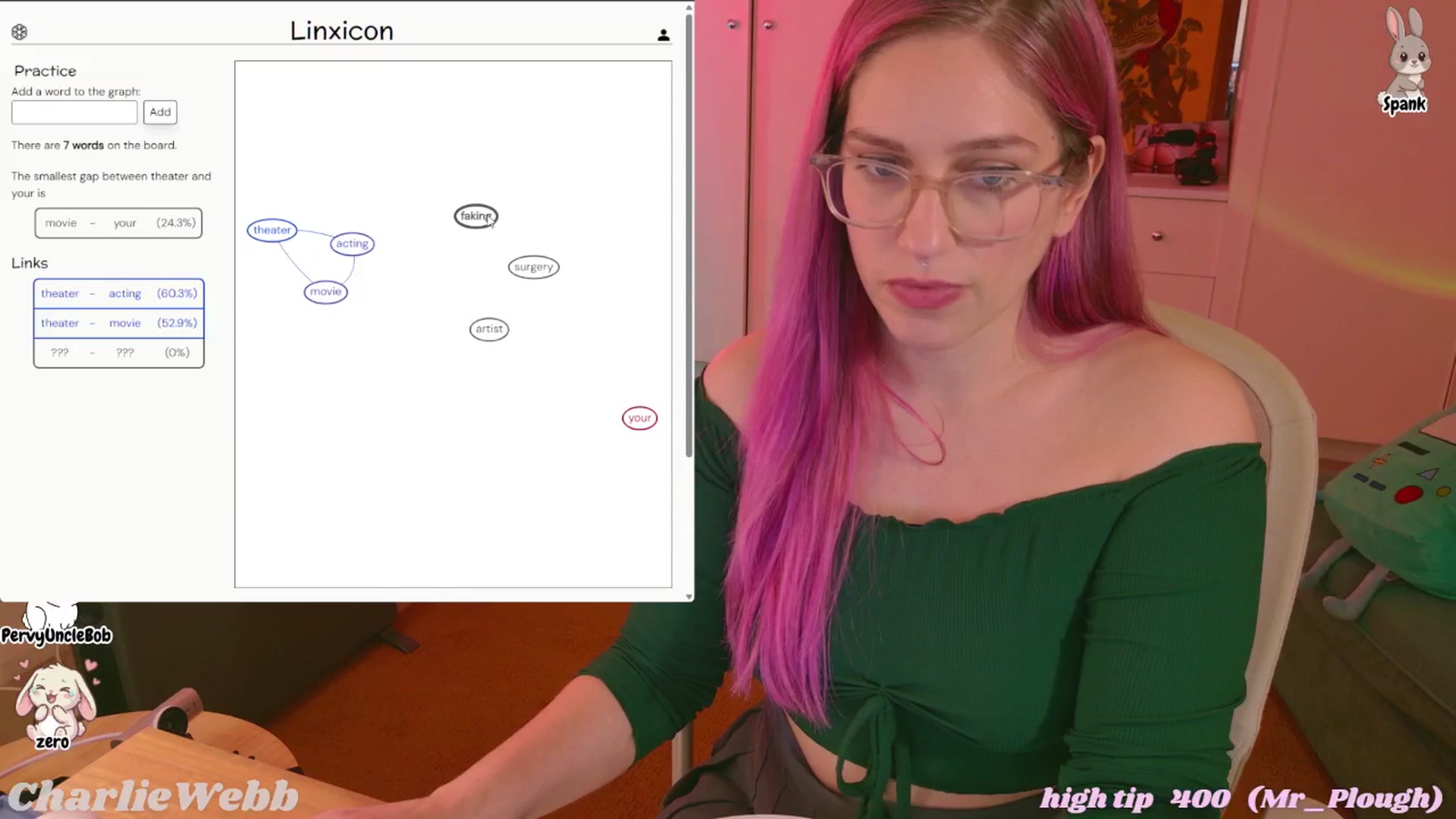 Gallery image thumbnail from CharlieWebb's myfreecams stream on, 04/19/2026, 12:11 image 8 of 20