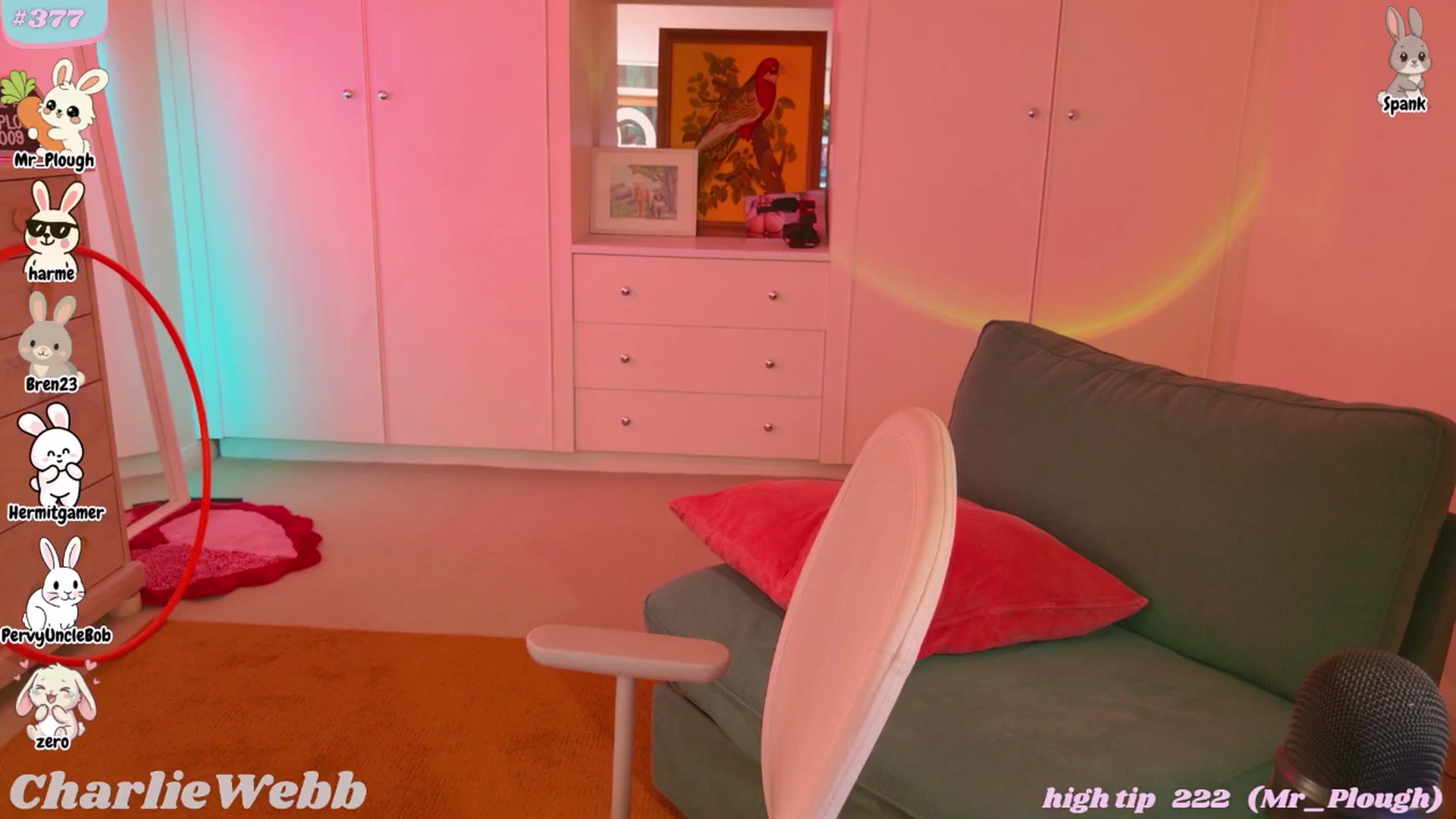 Gallery image thumbnail from CharlieWebb's myfreecams stream on, 04/21/2026, 09:27 image 9 of 20