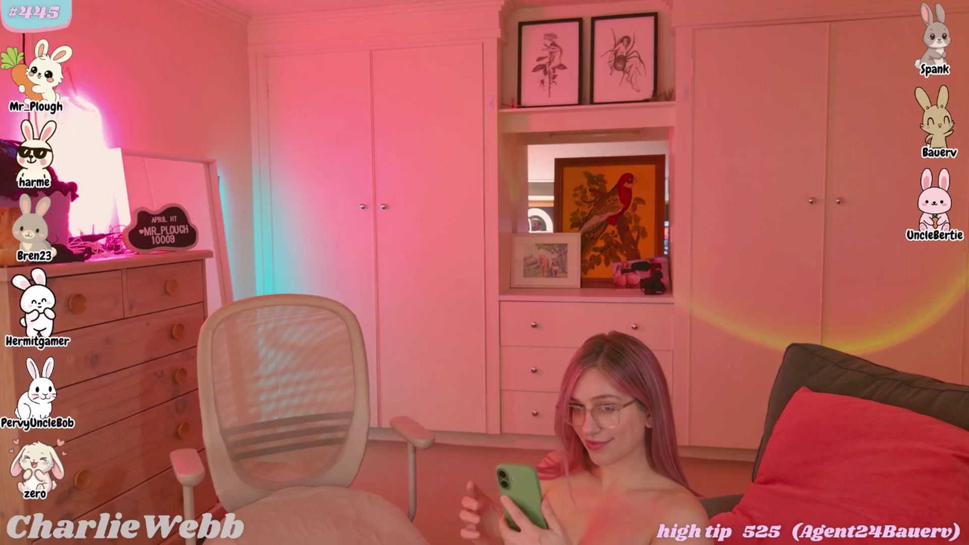 Gallery image thumbnail from CharlieWebb's myfreecams stream on, 04/26/2026, 10:00 image 4 of 20