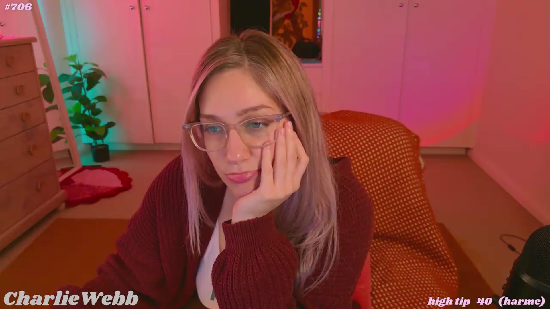 Gallery image thumbnail from CharlieWebb's myfreecams stream on, 06/01/2026, 03:40 image 9 of 20